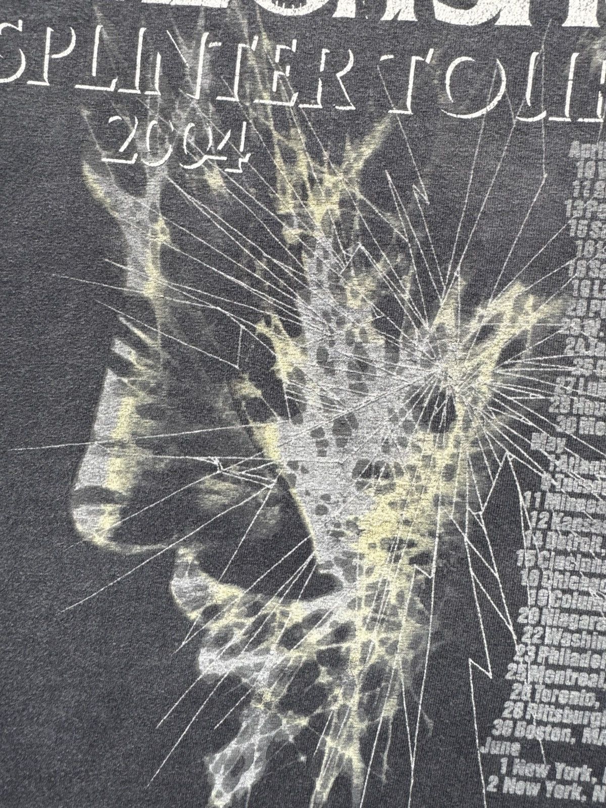 Vintage VTG 2004 The Offspring Splinter Band Tour Tee Shirt Nirvana Size US XL / EU 56 / 4 - 16 Thumbnail