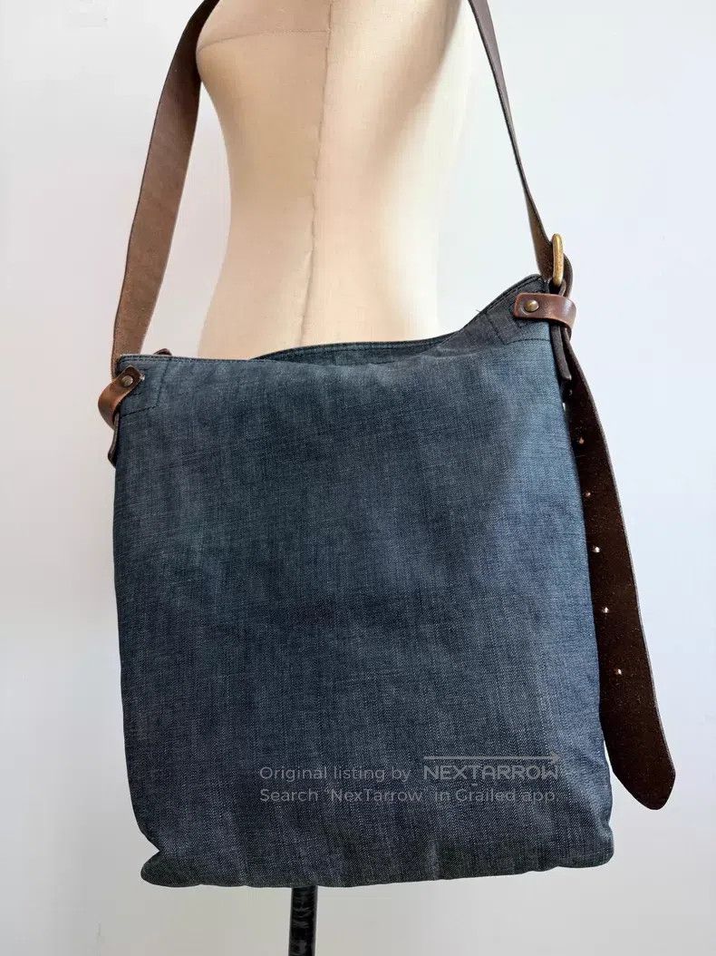 Dries Van Noten Dries Van Noten denim shoulder bag| Size ONE SIZE - 5 Thumbnail
