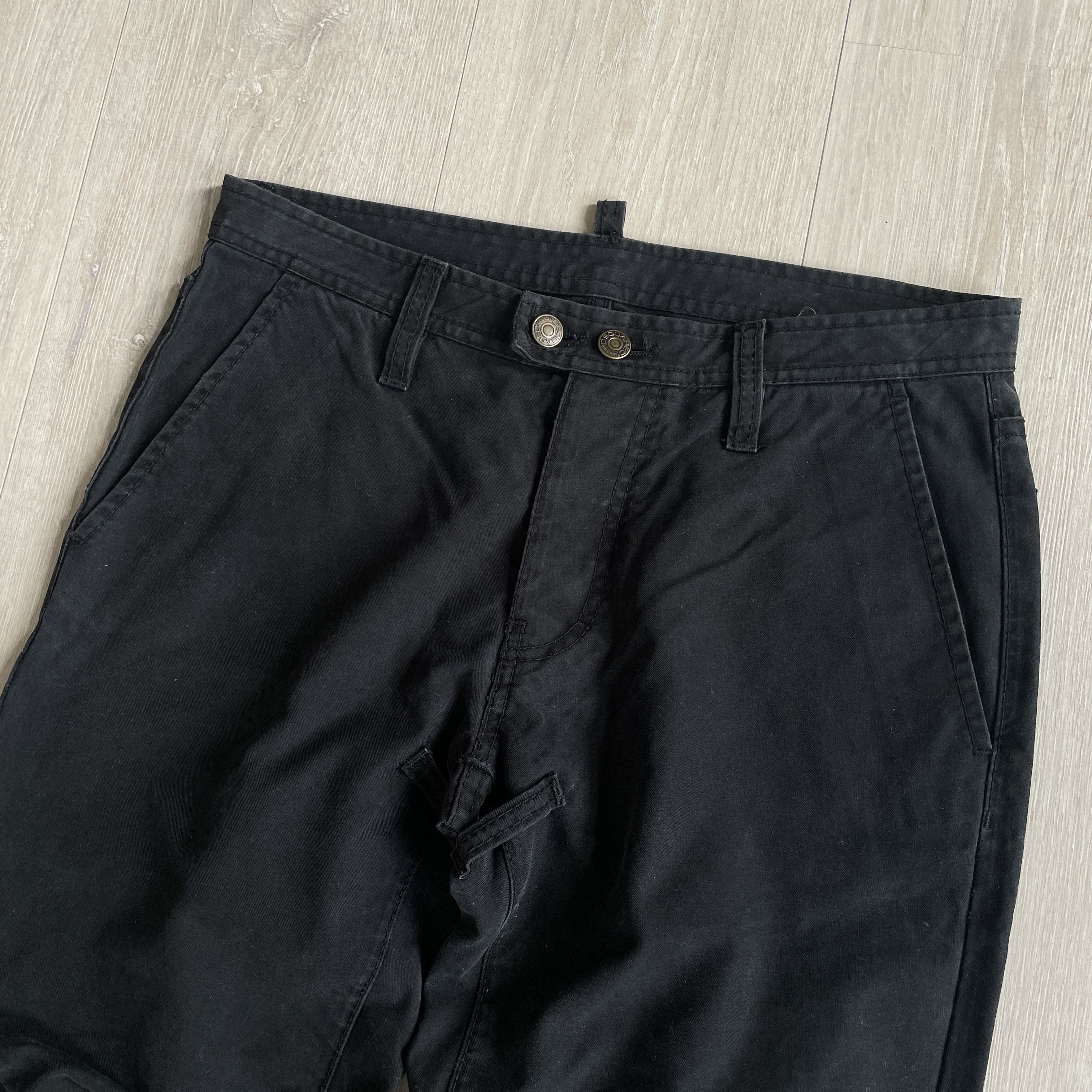 Dsquared2 Dsquared2 AW09 patchwork biker pants Size US 30 / EU 46 - 6 Thumbnail