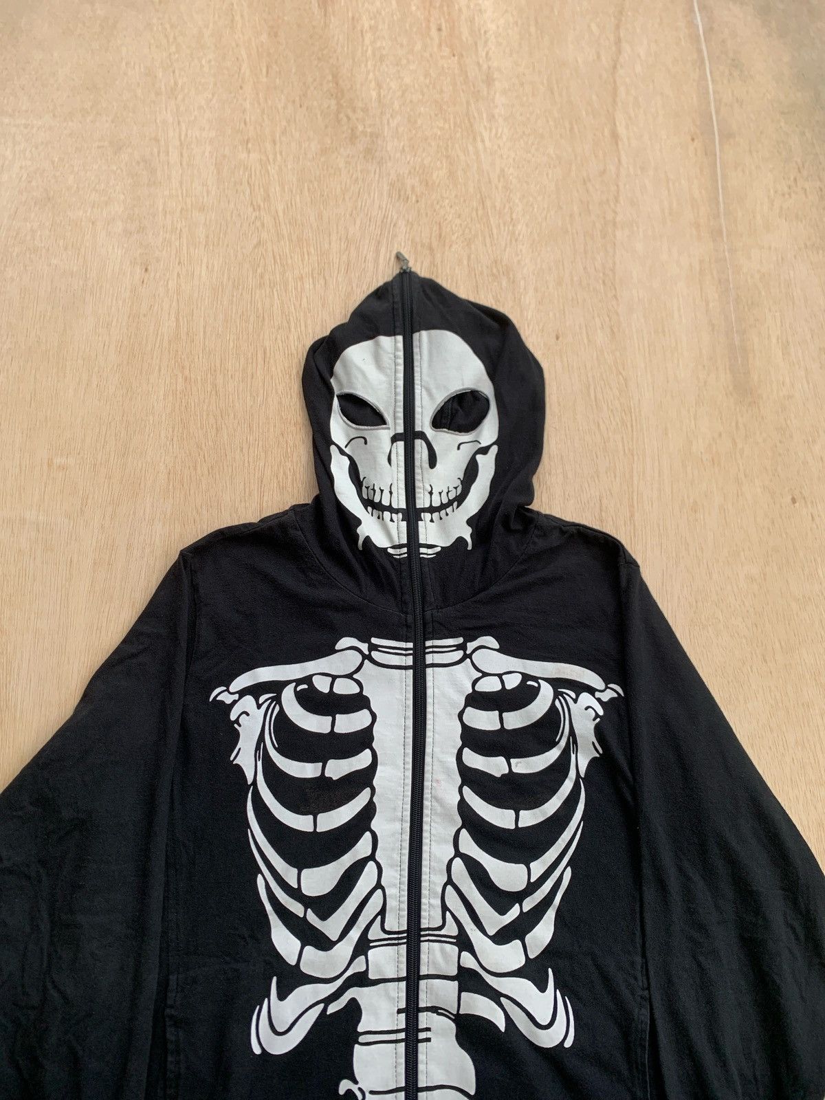 If Six Was Nine × Japanese Brand × Le Grande Bleu (L.G.B.) Eco Junior Poem Skull Ifsixwasnine Lgb style Hoodie Size US M / EU 48-50 / 2 - 2 Thumbnail