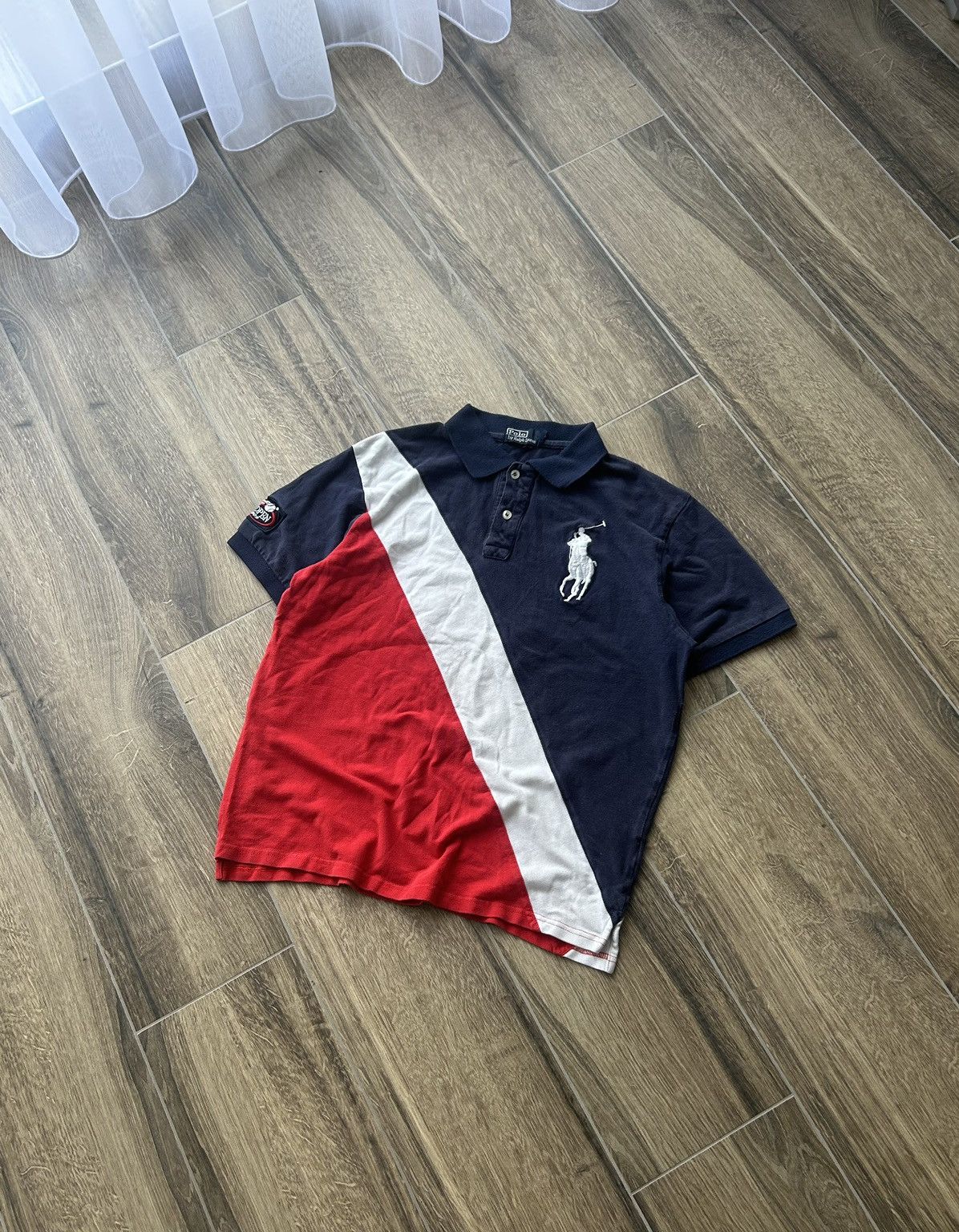 Polo Ralph Lauren × Rugby Ralph Lauren × Vintage Vintage Polo Ralph Lauren US Open 2009 rare big logo polos Size US M / EU 48-50 / 2 - 2 Thumbnail