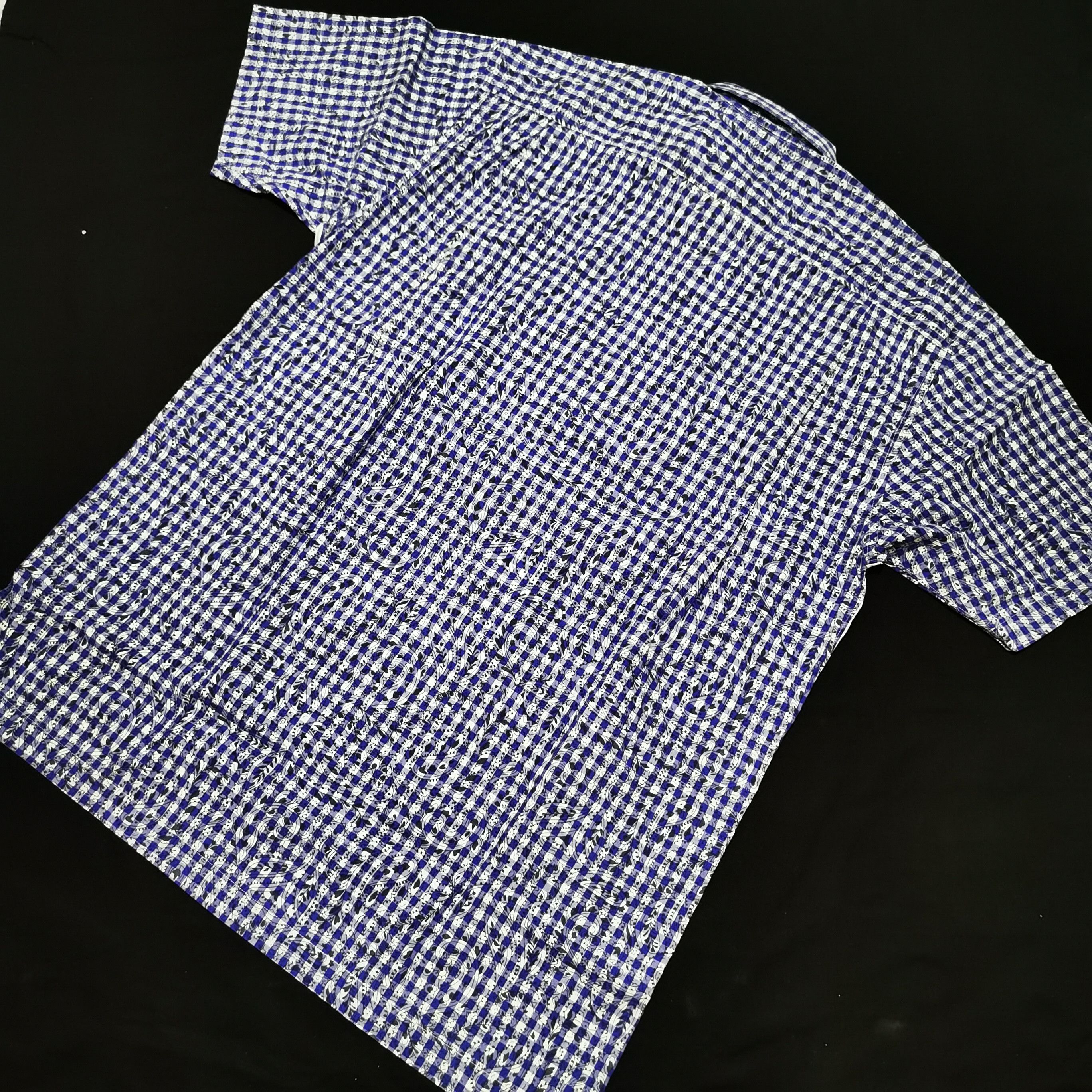 Comme des Garcons Comme Des Garcons Plaid Paisley Pattern Shirt Size US XL / EU 56 / 4 - 2 Thumbnail