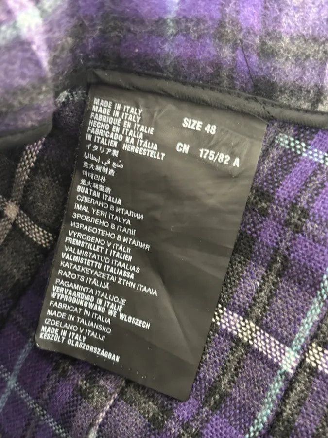 Prada FW2013 Prada Purple Tartan Wool Pleated Skirt Size 30" / US 8 / IT 44 - 12 Thumbnail