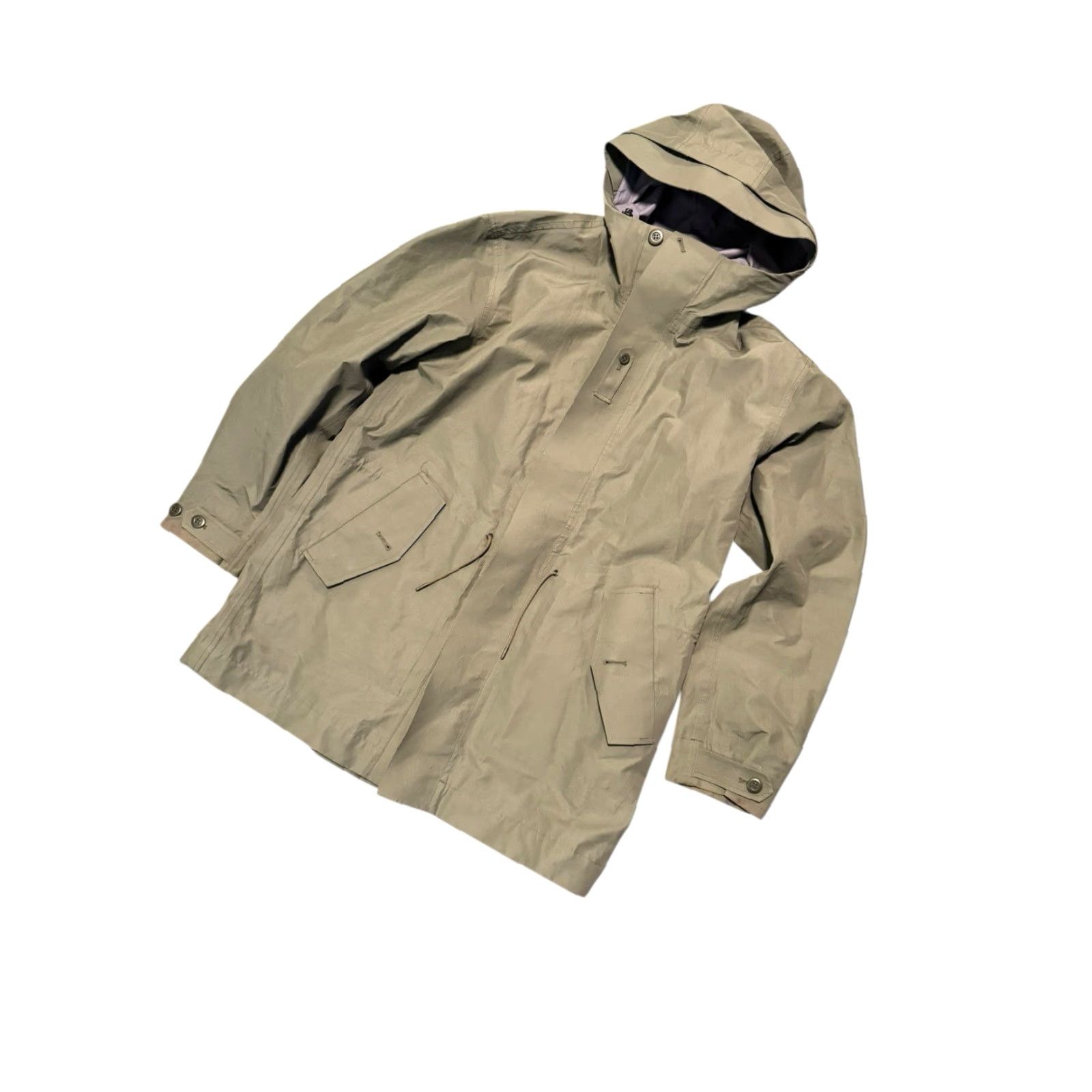 Snow Peak Snow Peak eVent C/N Rain Jacket Parka Green JPN M / US S JK-19AU101 Mens Parka Jacket Size US M / EU 48-50 / 2 - 4 Thumbnail