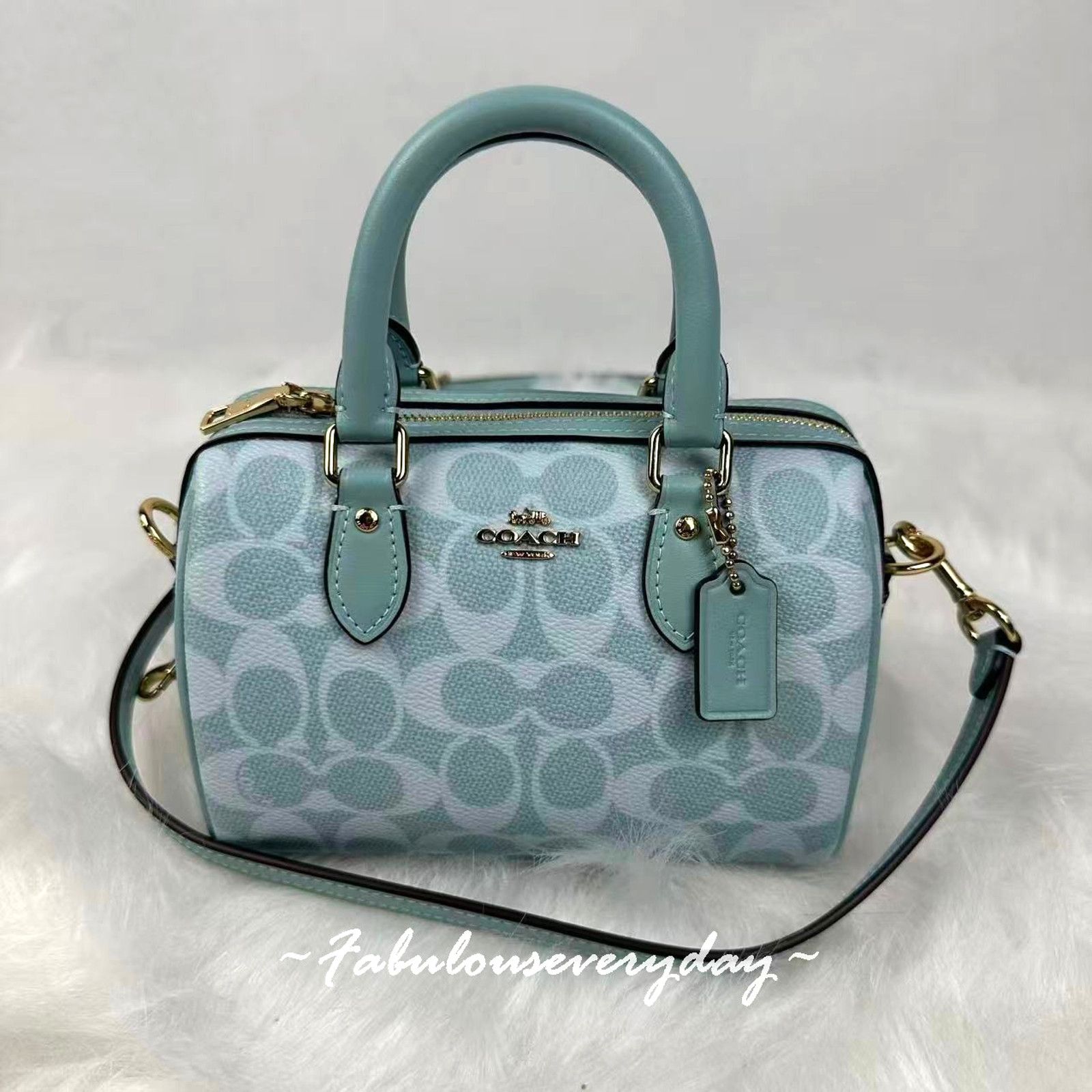 Coach Coach Hadley Mini Crossbody Bag CCZ44 denim/Gold/Indigo
