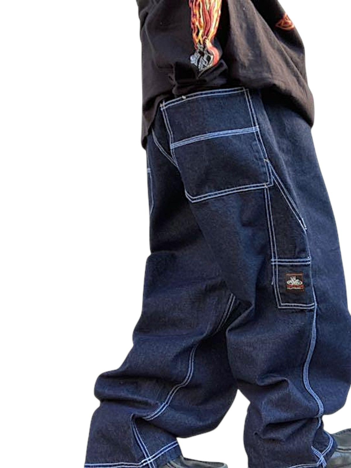 Chance The Rapper × Shorty's Skateboards Streetwear Baggy PNB Nation Rapper Jeans Size US 34 / EU 50 - 12 Thumbnail