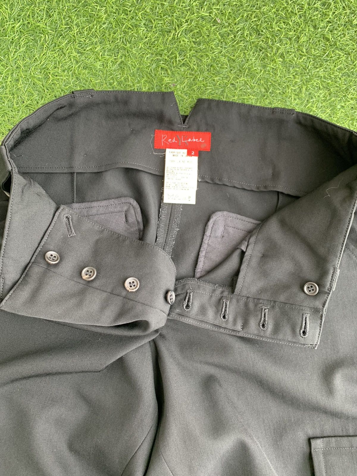 Designer × Y's × Yohji Yamamoto 🔥Laine Wool YS Vintage Yohji Yamamoto 6 Pocket Pants Size US 30 / EU 46 - 14 Thumbnail