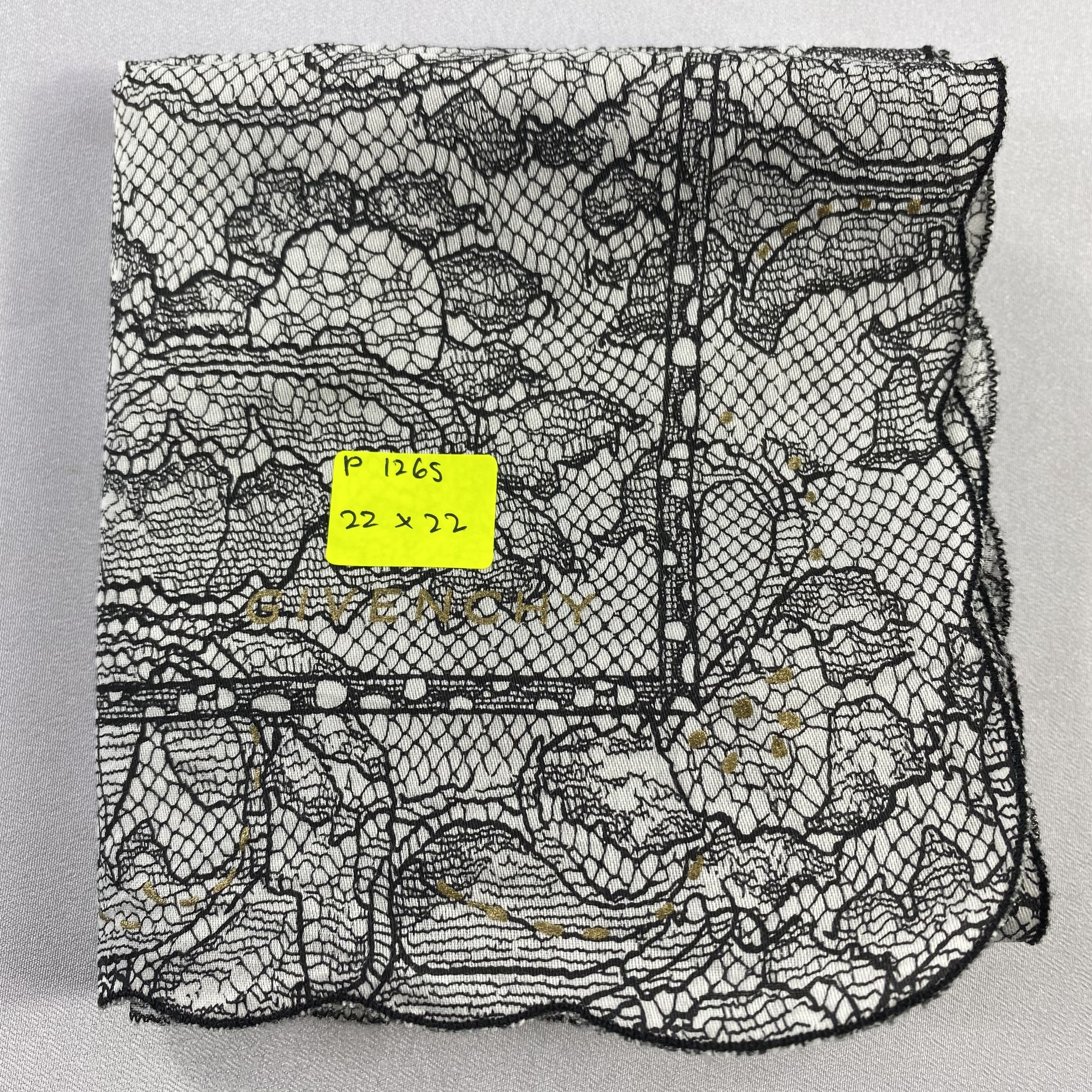Vintage Givenchy Bandana/ Handkerchief / Neckerchief-P1265 Size ONE SIZE - 5 Thumbnail