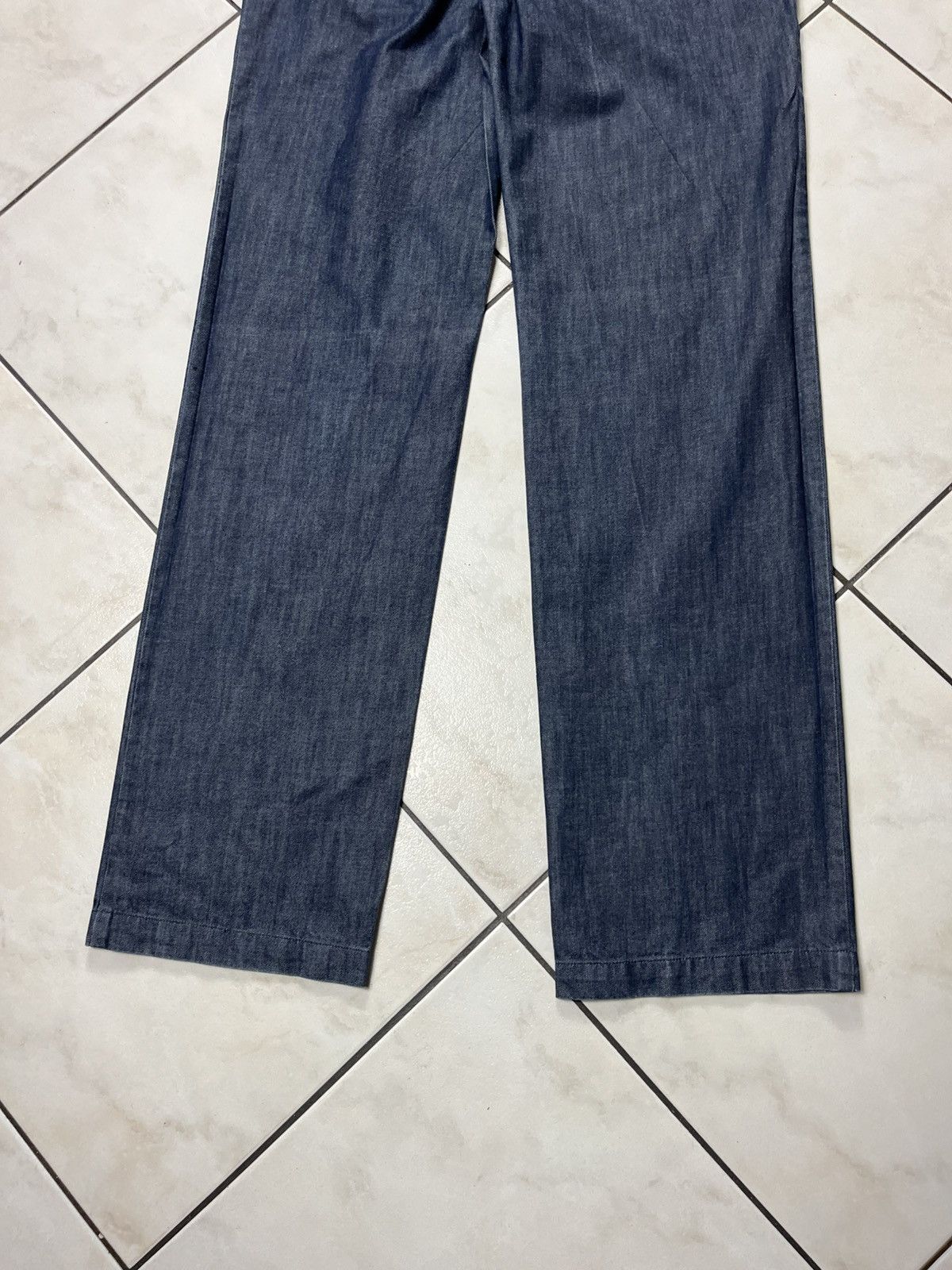 Designer × Mugler × Thierry Mugler Vintage Thierry Mugler men denim jeans pants alien goth dark Size US 34 / EU 50 - 16 Thumbnail