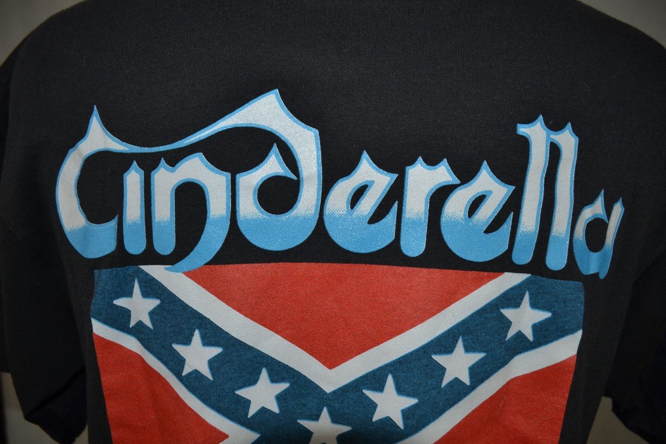 Brockum Vintage 1988 CINDERELLA Loves The South Band Tee L Size US L / EU 52-54 / 3 - 3 Thumbnail