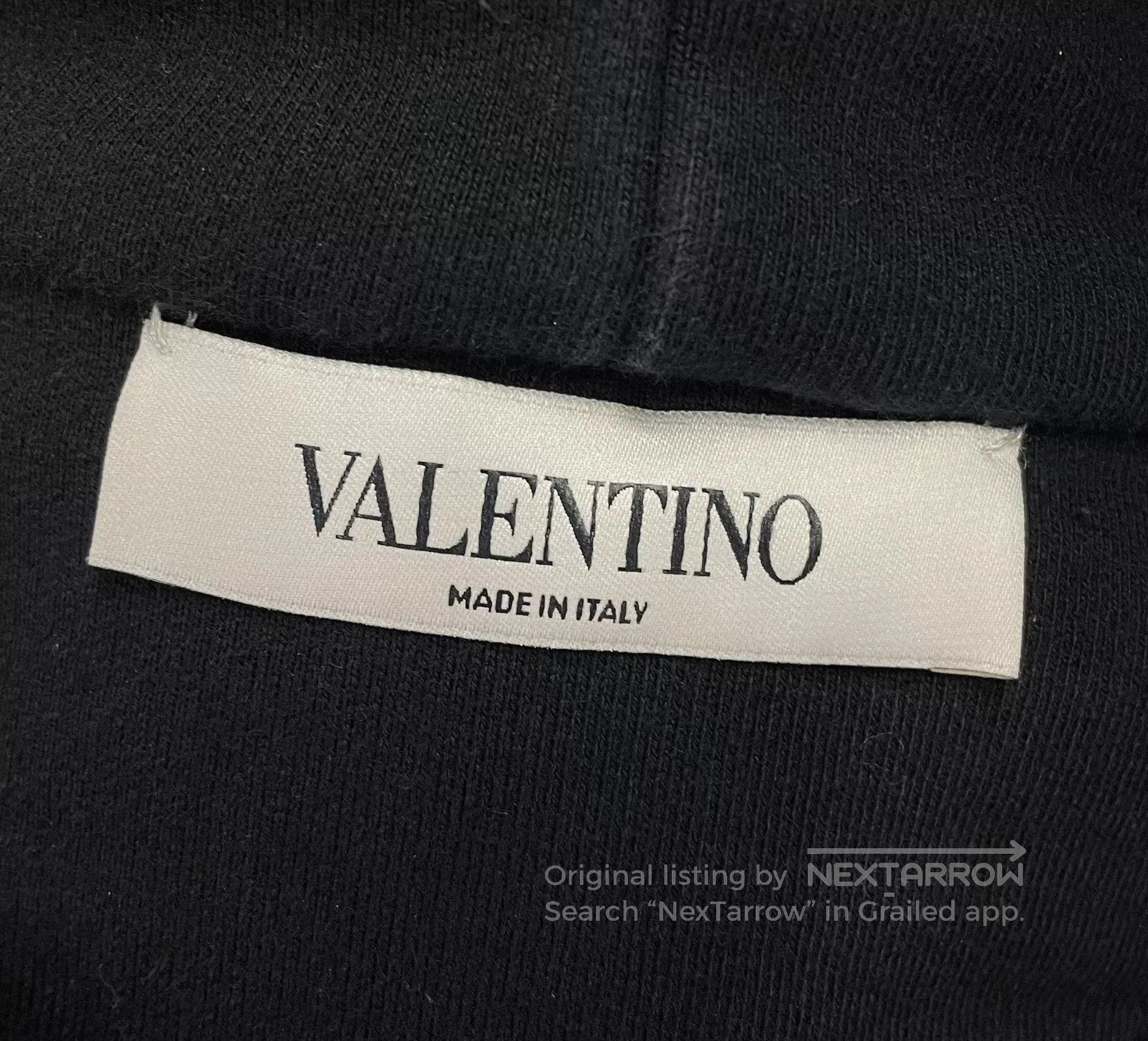Valentino Valentino Black Sequin Embroidered Hoodie. Size XS / US 0-2 / IT 36-38 - 5 Thumbnail