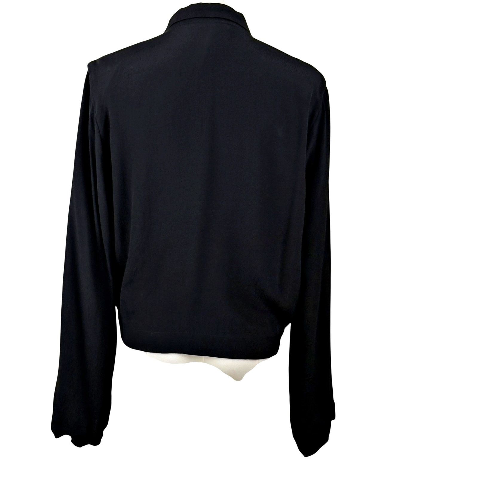 Anthropologie Ett twa Anthropologie Wrap Collared Button Blouse Blazer Size M / US 6-8 / IT 42-44 - 4 Thumbnail