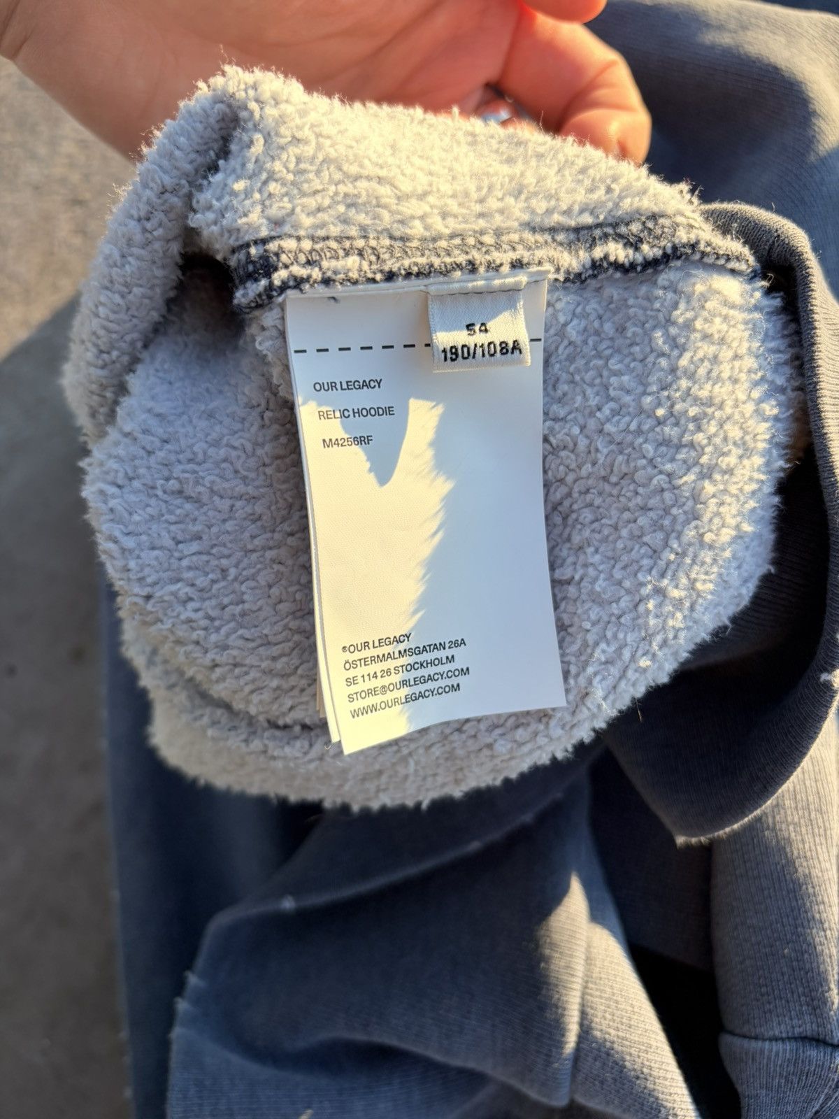Our Legacy Relic Hoodie Size US L / EU 52-54 / 3 - 4 Thumbnail