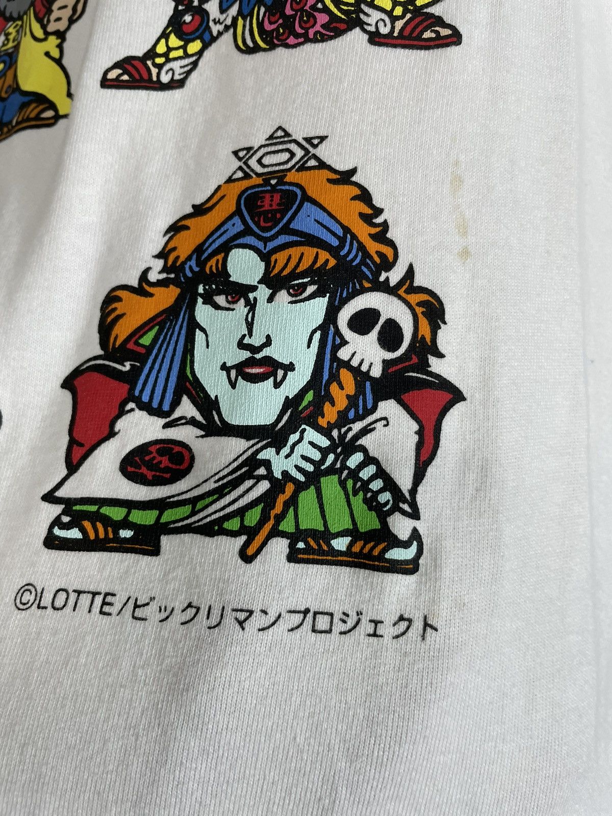 Anime RARE Bikkuriman Lotte Anime longsleeve tee Size US L / EU 52-54 / 3 - 4 Thumbnail
