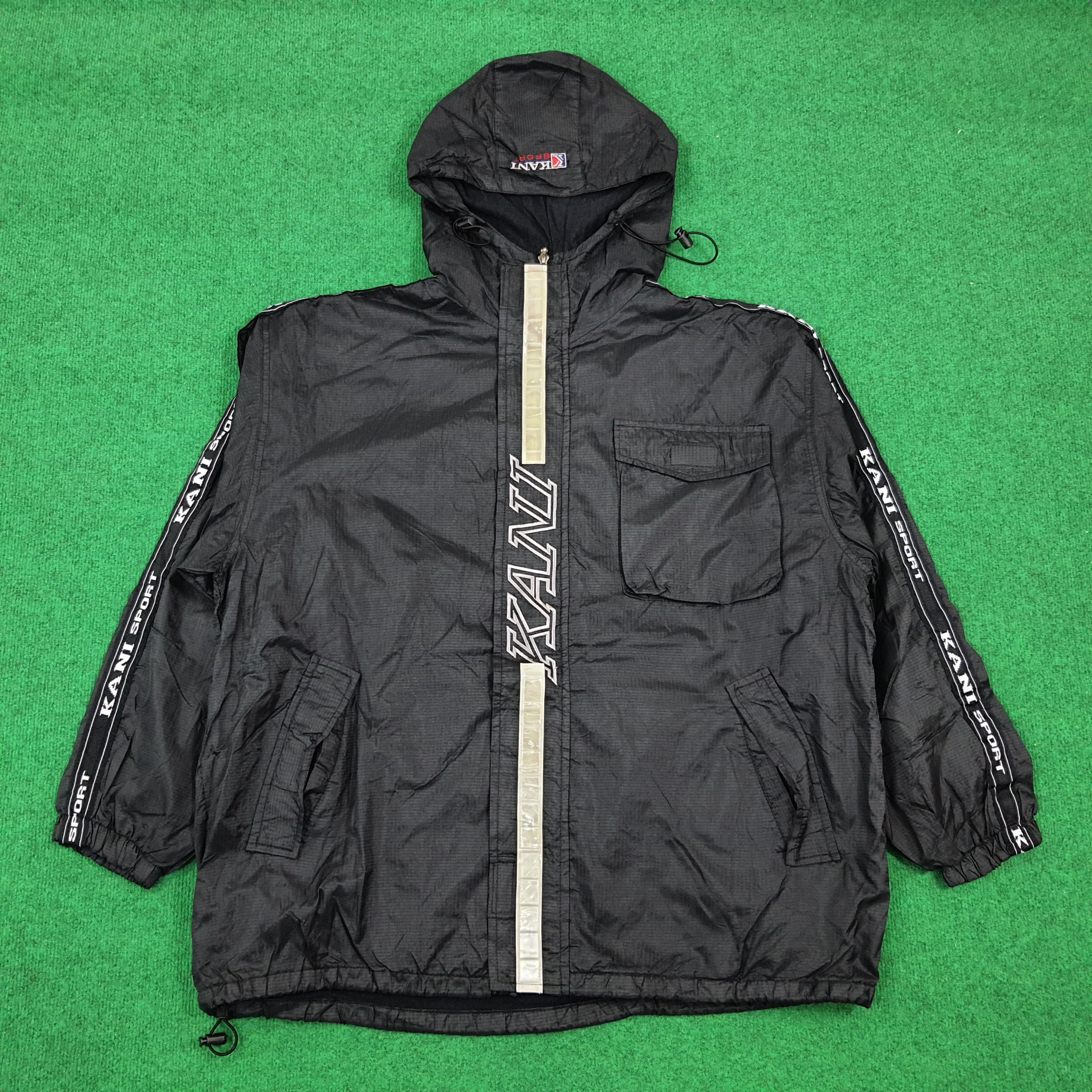Karl Kani × Vintage Vintage Karl Kani Jeans Outdoor Sports Jacket Size US XXL / EU 58 / 5 - 1 Thumbnail