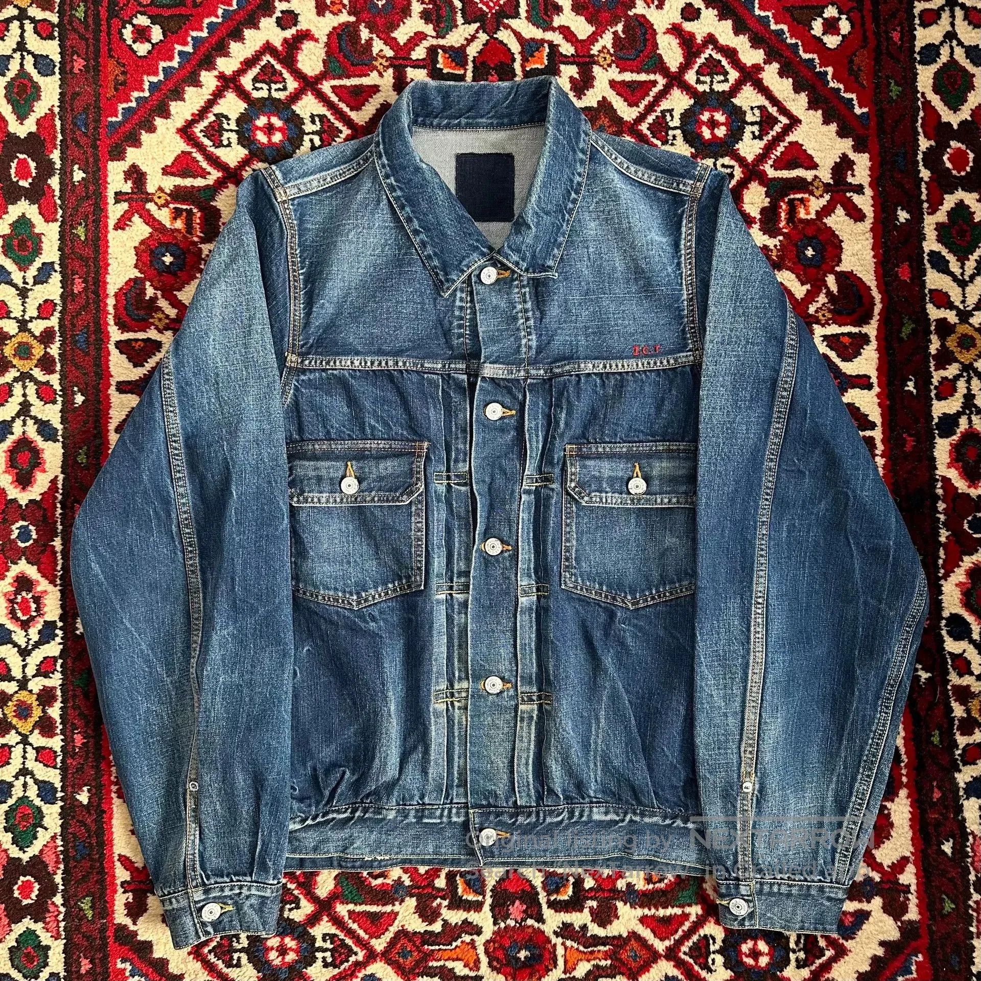 VISVIM 18SS ICT 101 Dry Denim Jacket.