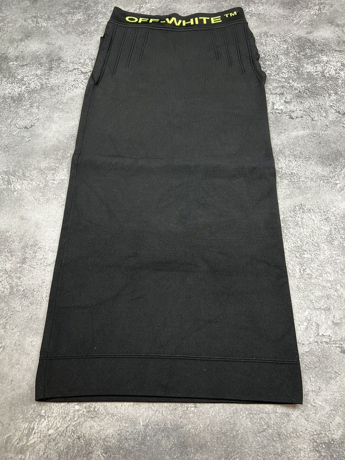 Off-White Off White Womens Black Skirt Size 27" / US 4 / IT 40 - 2 Thumbnail