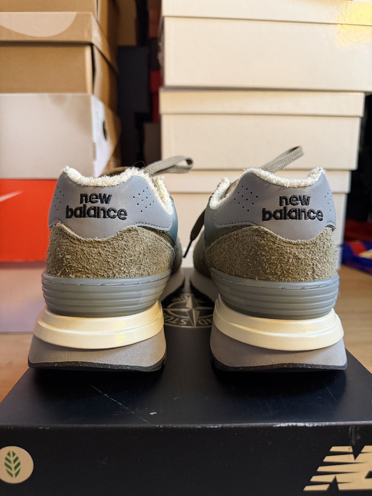 New Balance × Stone Island New Balance x Stone Island 574 Size US 8 / EU 41 - 6 Thumbnail
