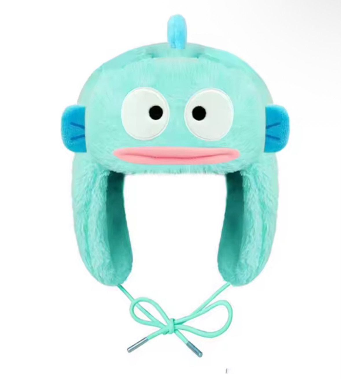Japanese Brand Vintage Blue Monster Fish Ushanka Autumn Winter Warm Hat Size ONE SIZE - 1 Thumbnail