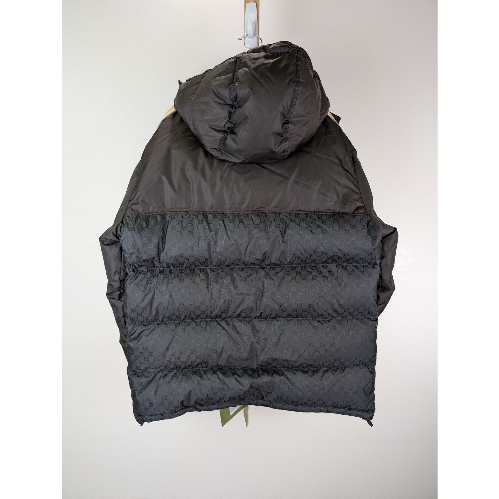 Gucci o1rshd1 Light Parachute GG Jacquard Nylon Padded Coat Jacket Size US M / EU 48-50 / 2 - 10 Thumbnail