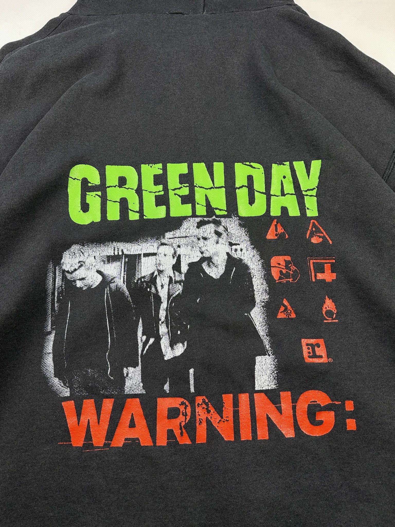 Band Tees VINTAGE 90s GREEN DAY HOODIE ZIP Size US XL / EU 56 / 4 - 11 Thumbnail