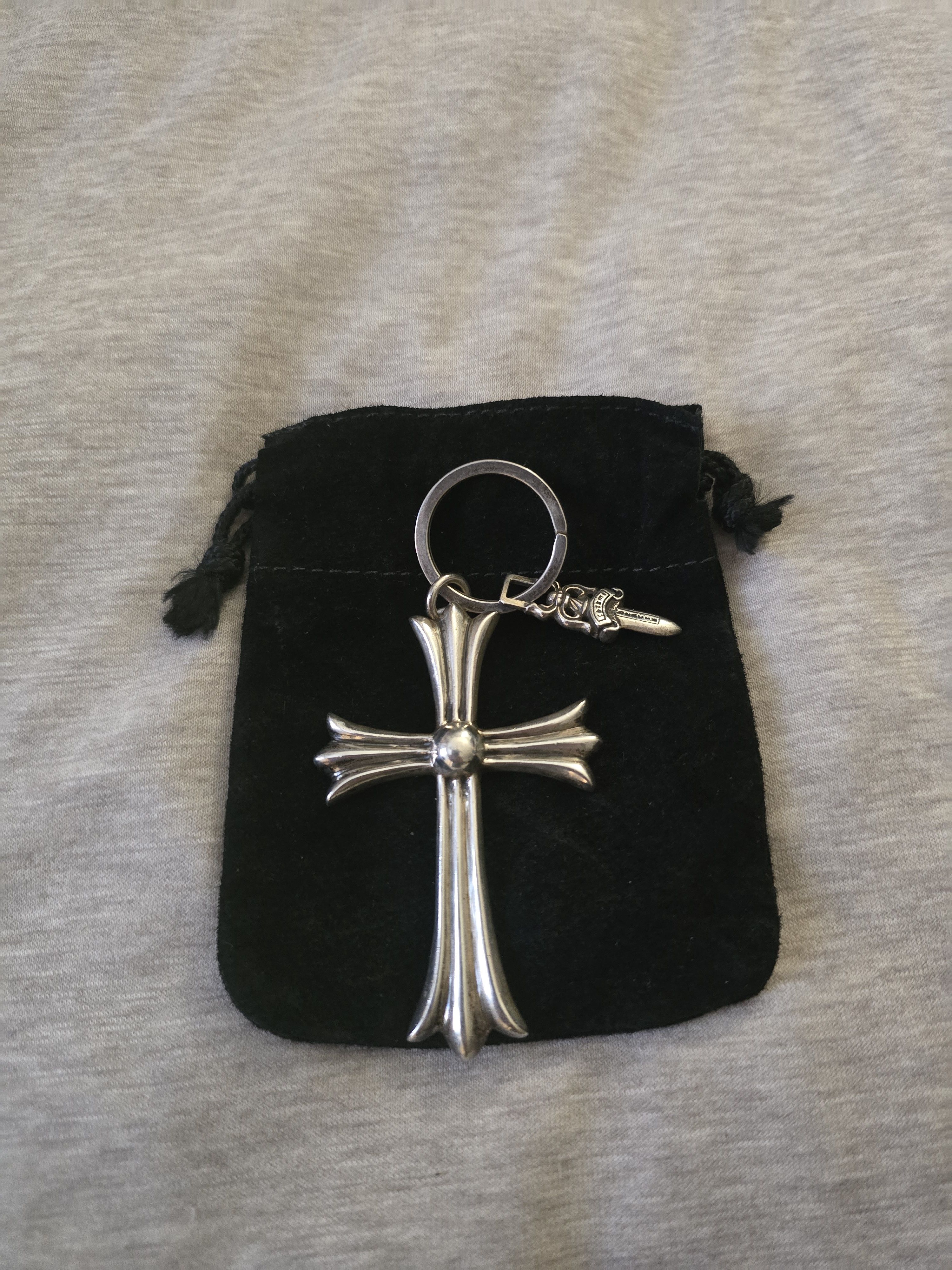 Chrome Hearts Chrome heart large cross keychain dagger Size ONE SIZE - 1 Thumbnail