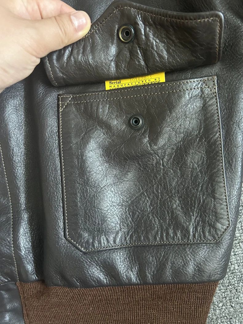 The Real McCoy's The REAL McCOY'S A2 Horsehide Jacket Size US L / EU 52-54 / 3 - 6 Thumbnail