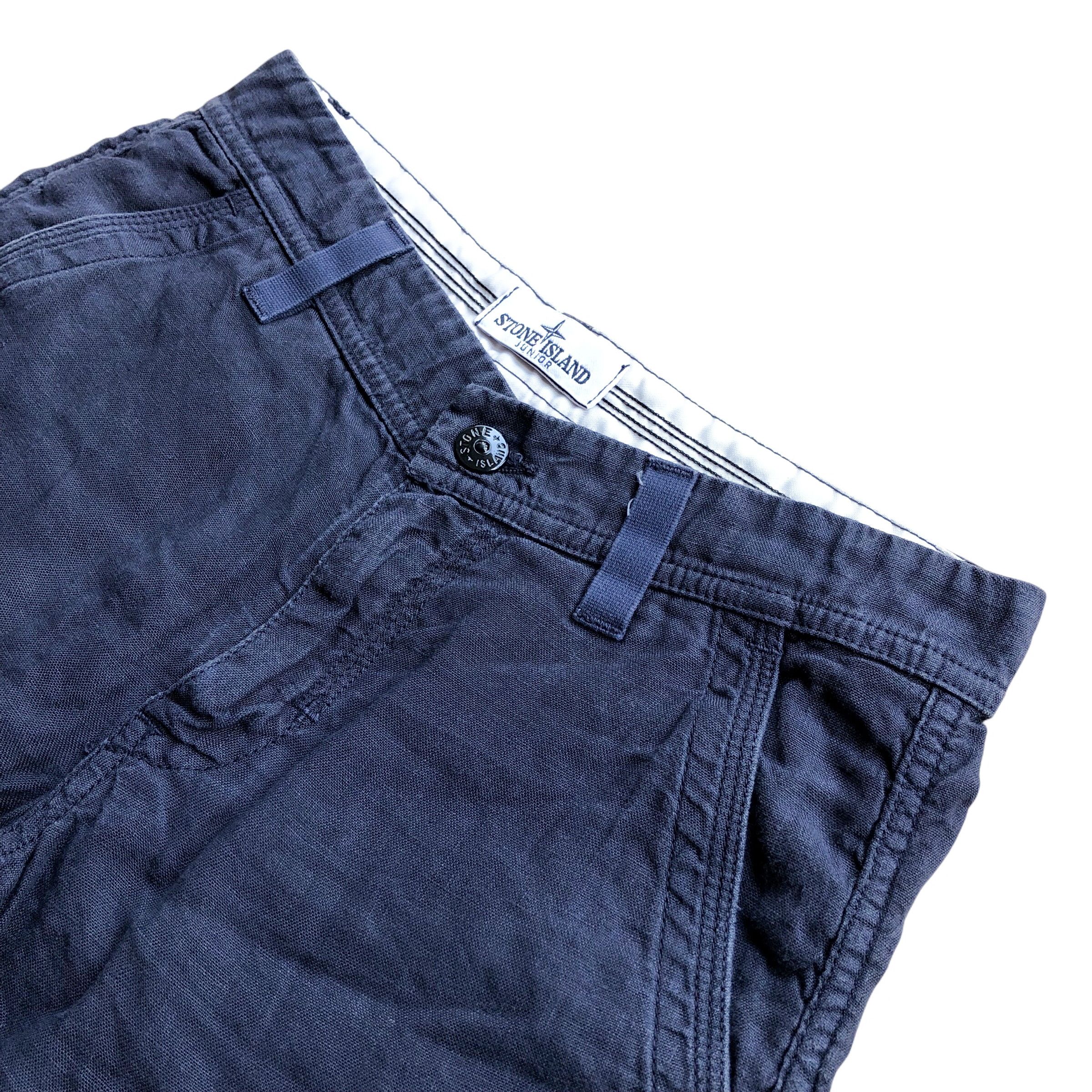 Stone Island Stone Island Junior Shorts Vintage Size US 33 - 4 Thumbnail