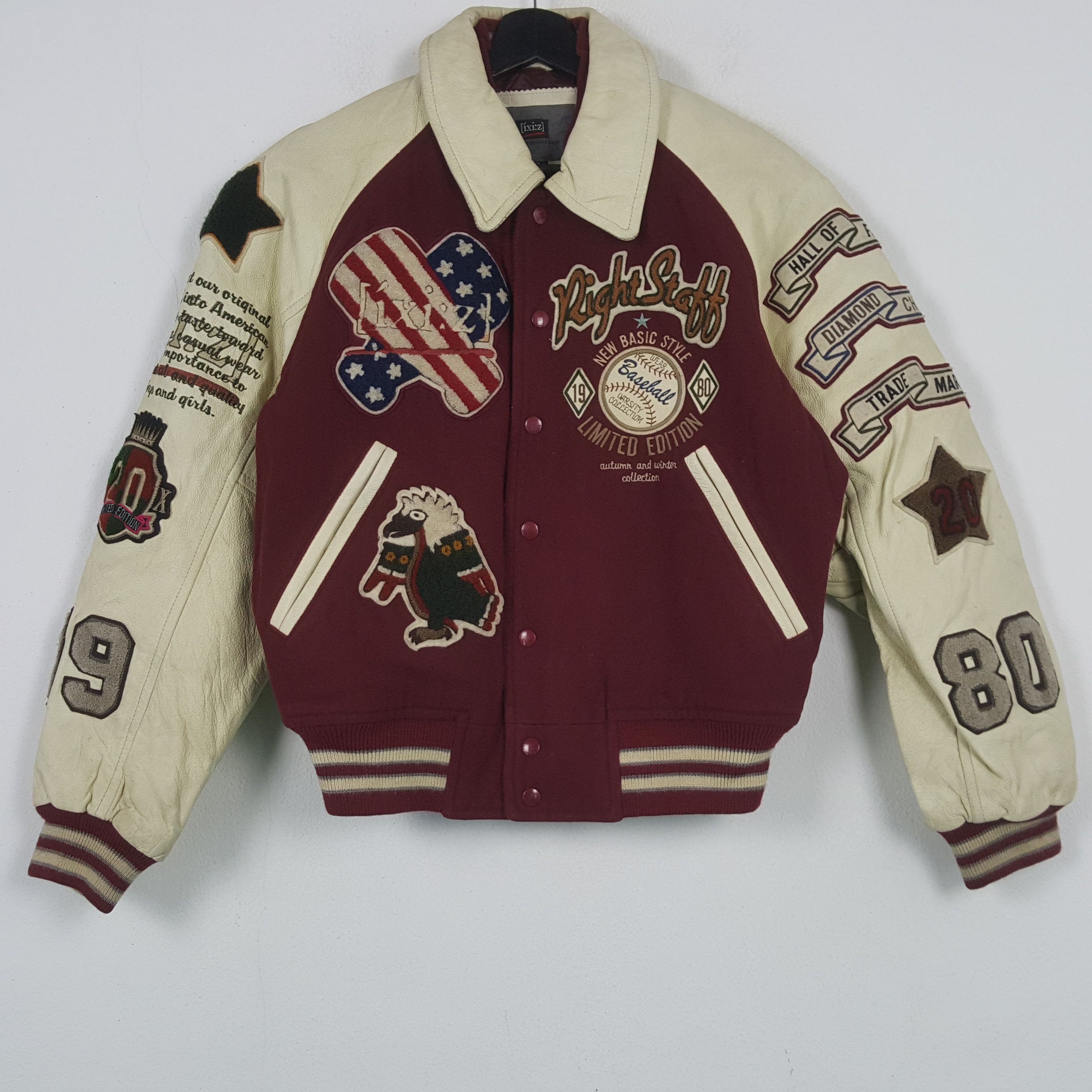 Vintage Baseball CHAMP TEAM Varsity Jacket C295N22 Size US L / EU 52-54 / 3 - 1 Thumbnail