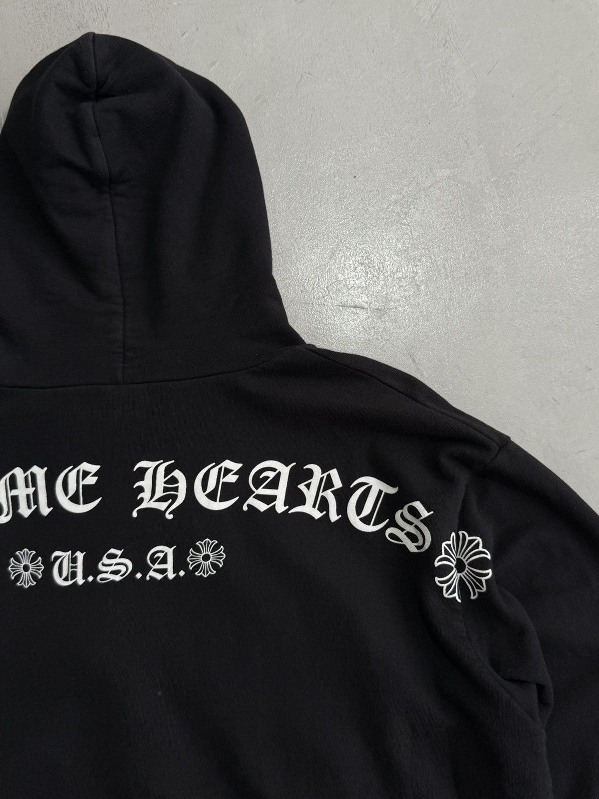 Chrome Hearts Chrome Hearts - Banner Logo Hoodie Size US XXL / EU 58 / 5 - 4 Thumbnail