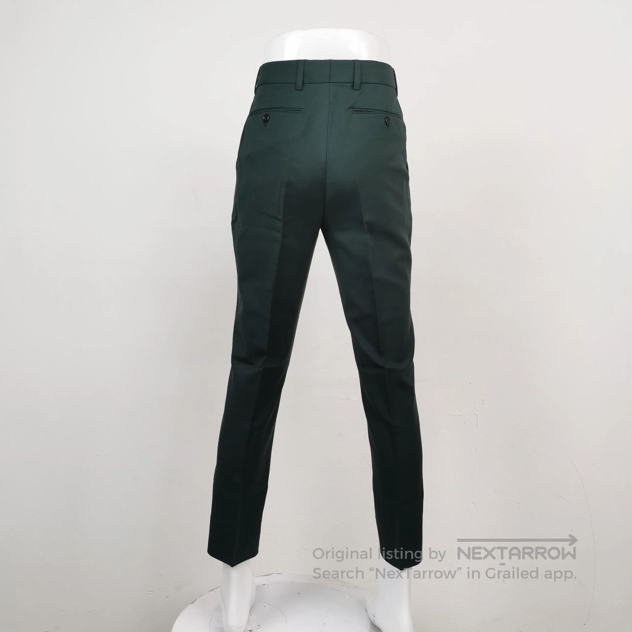 Gucci Gucci Kids' Green Straight Formal Pants. Size US 44 / EU 60 - 6 Thumbnail