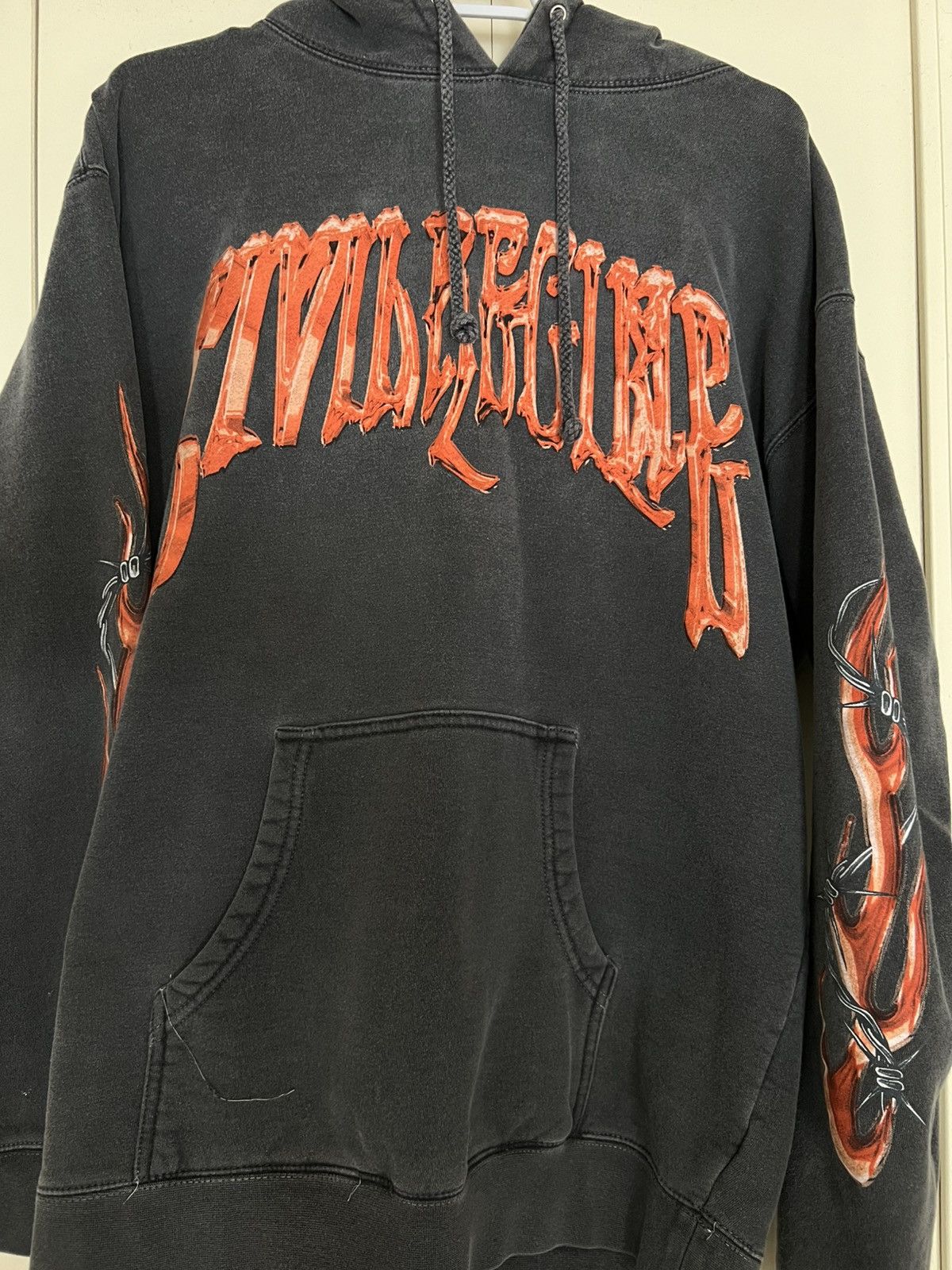 Civil Regime Civil Regime Chrome Wire Cozy Hoodie in Vintage Black Size US M / EU 48-50 / 2 - 3 Thumbnail