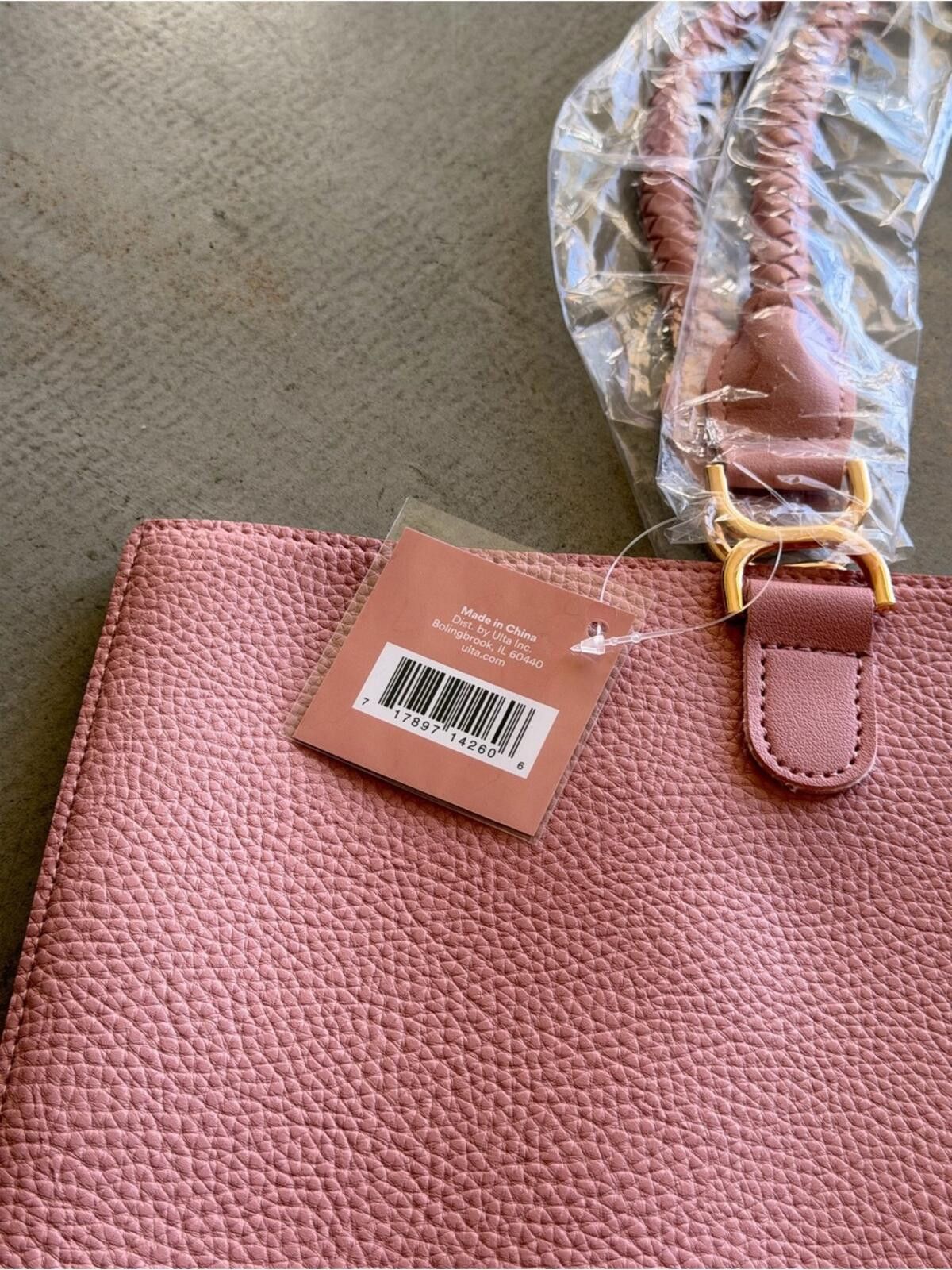 Other Ulta / Pebbled Work Tote Bag Minimal / Pink Blush Size ONE SIZE - 10 Thumbnail