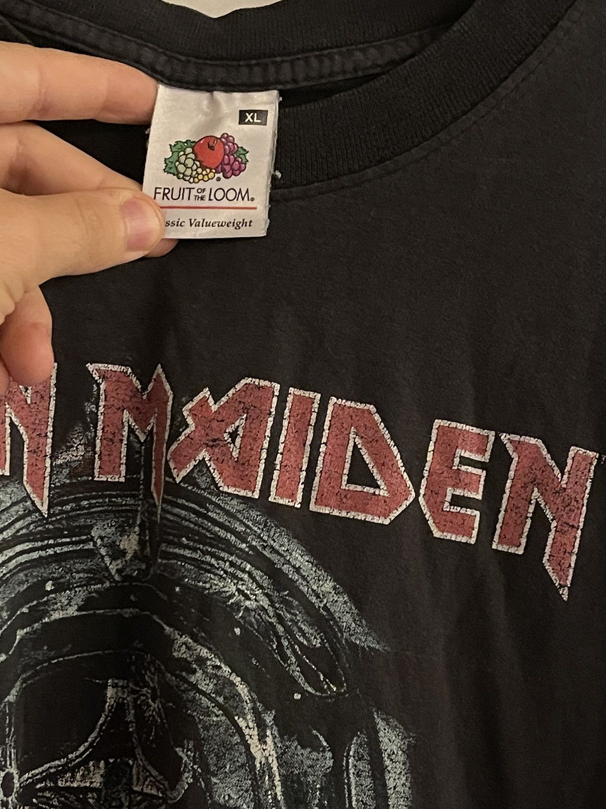 Band Tees × Iron Maiden × Vintage 2003 Iron Maiden Vintage World Tour t-shirt Size US XL / EU 56 / 4 - 5 Thumbnail