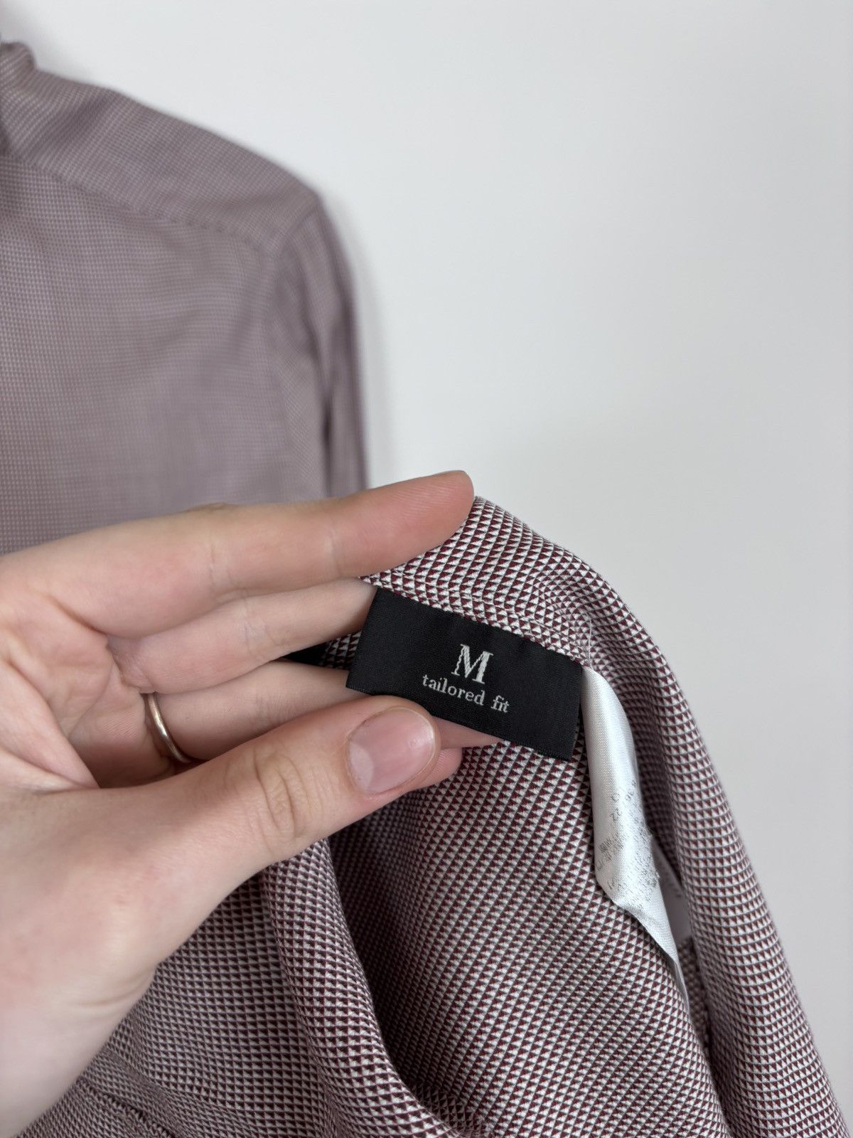 Ermenegildo Zegna Ermenegildo Zegna Men’s Tailored Fit Button Up Dress Shirt Size US M / EU 48-50 / 2 - 12 Thumbnail