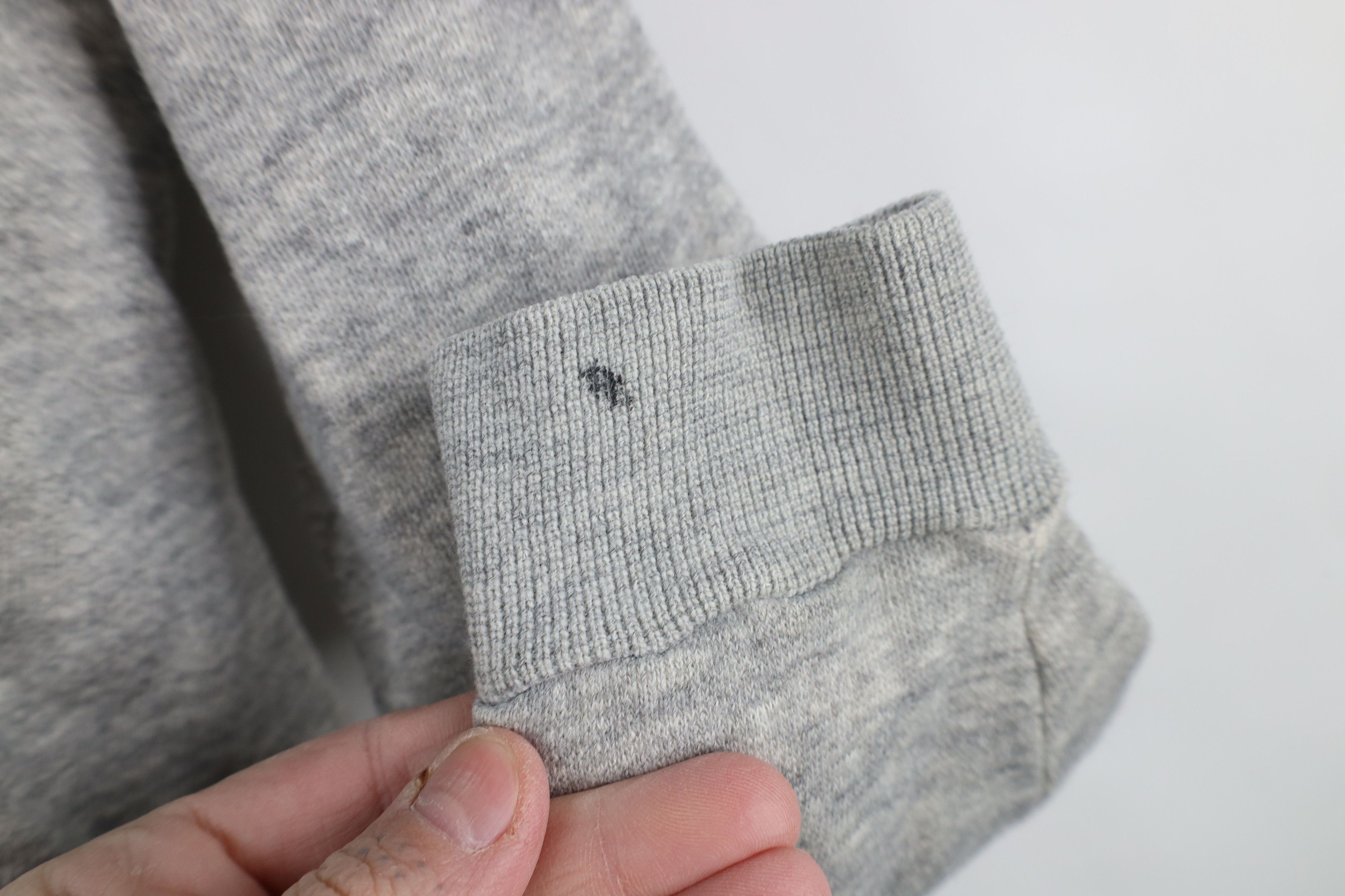 Vintage Vintage 70s 80s Streetwear Triblend Hoodie Sweatshirt Gray Size US S / EU 44-46 / 1 - 9 Thumbnail