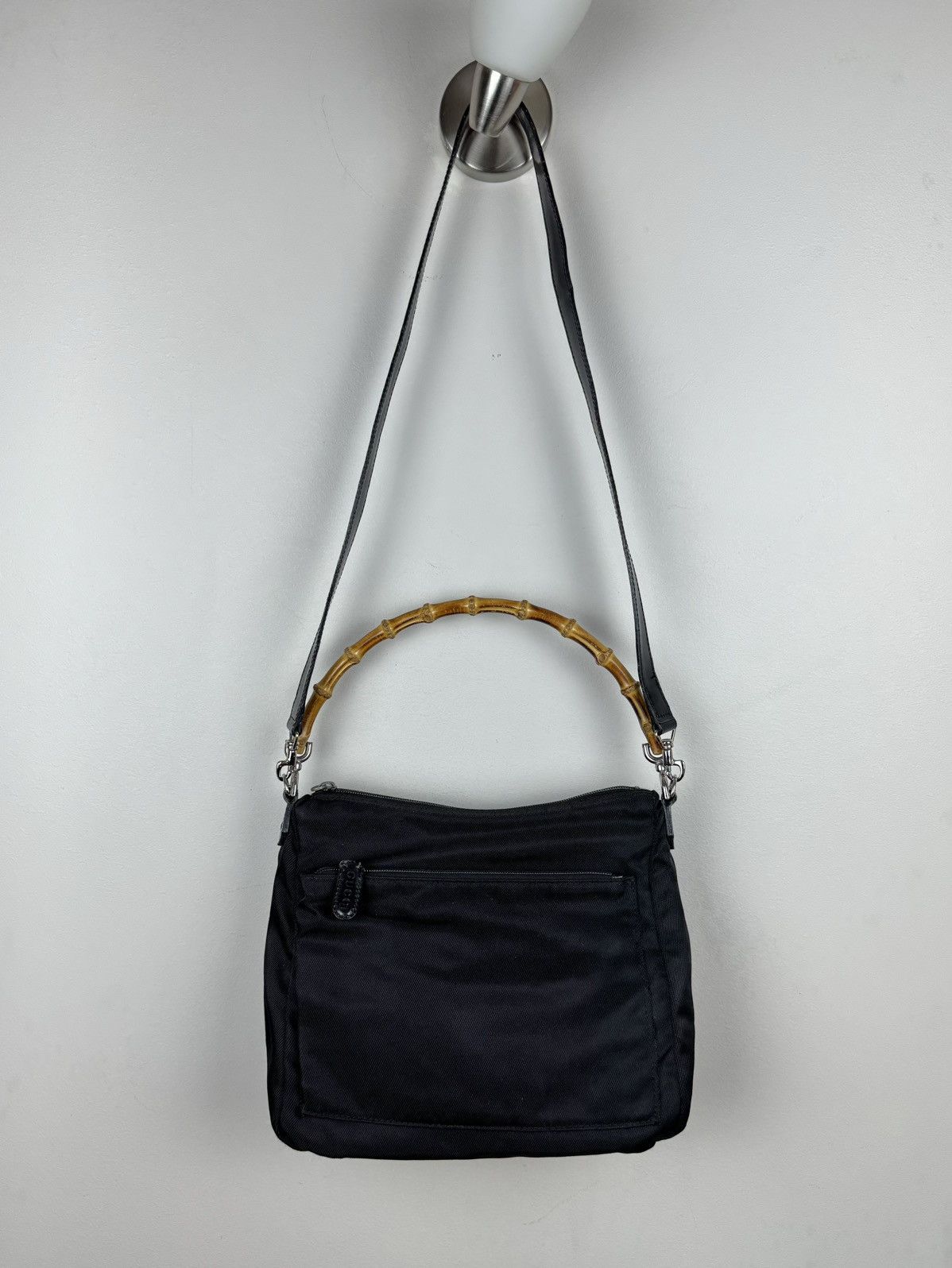Gucci Shoulder bag Gucci Bamboo canvas original casual luxury item Size ONE SIZE - 2 Thumbnail