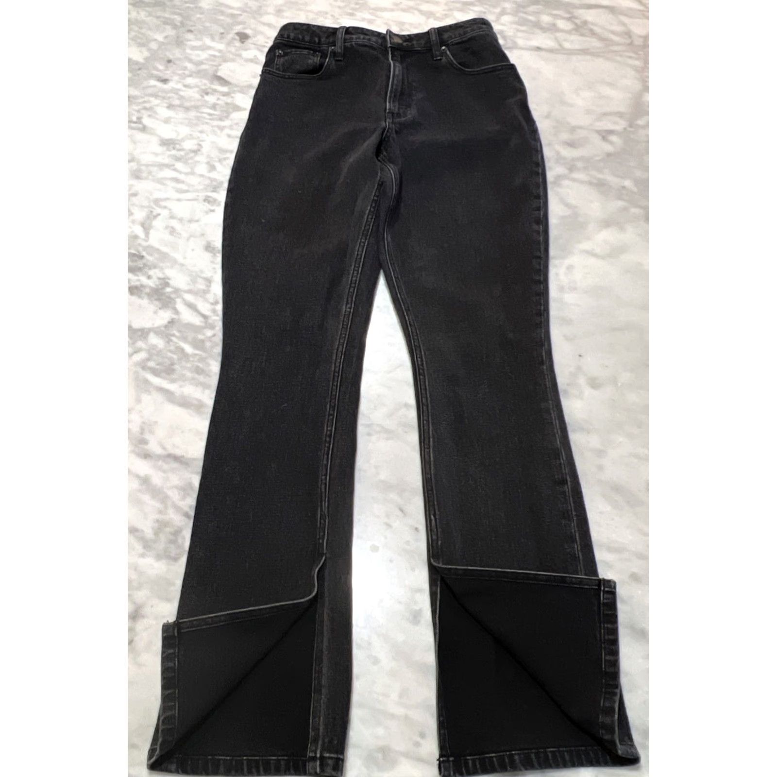 Abercrombie & Fitch Abercrombie Fitch Jeans Womens 28x30 Black High Rise The Skinny Curve Love 90s Vintage-Feel Not Vintage Size 27" / US 4 / IT 40 - 2 Thumbnail