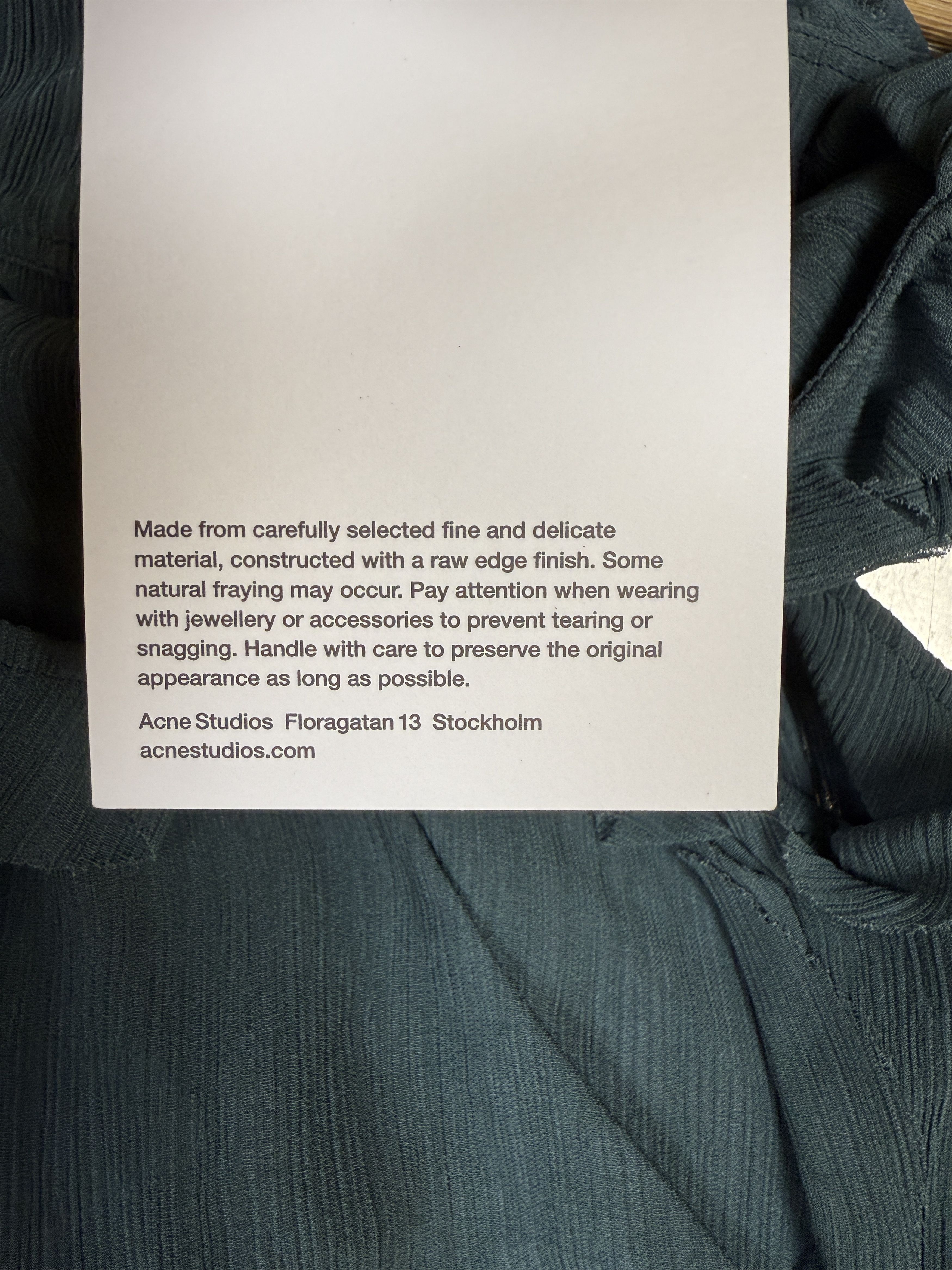Acne Studios $480 Acne Studios Ruffled Blouse Size M / US 6-8 / IT 42-44 - 7 Thumbnail