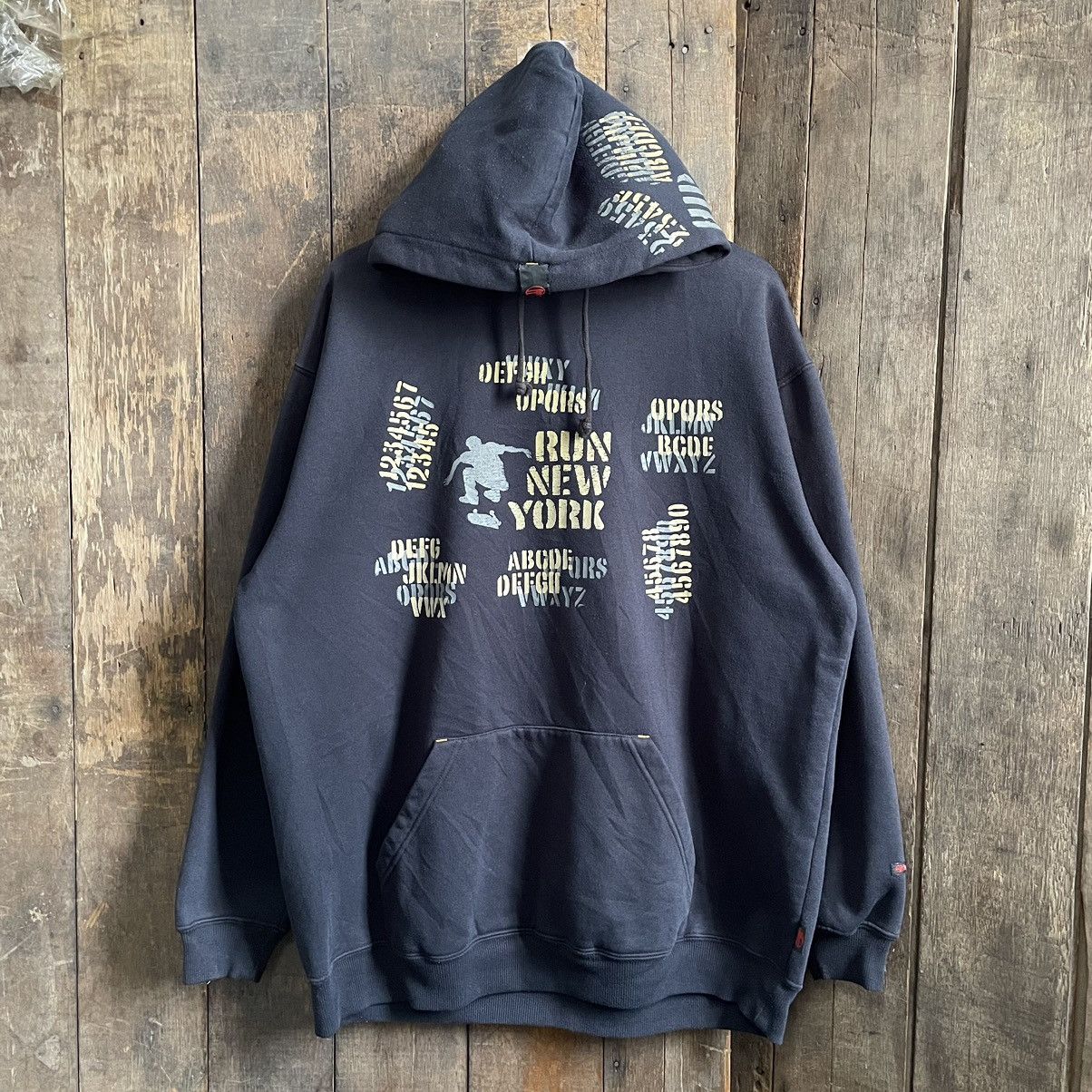 Vintage Run New York Hoodie Size US XL / EU 56 / 4 - 1 Thumbnail