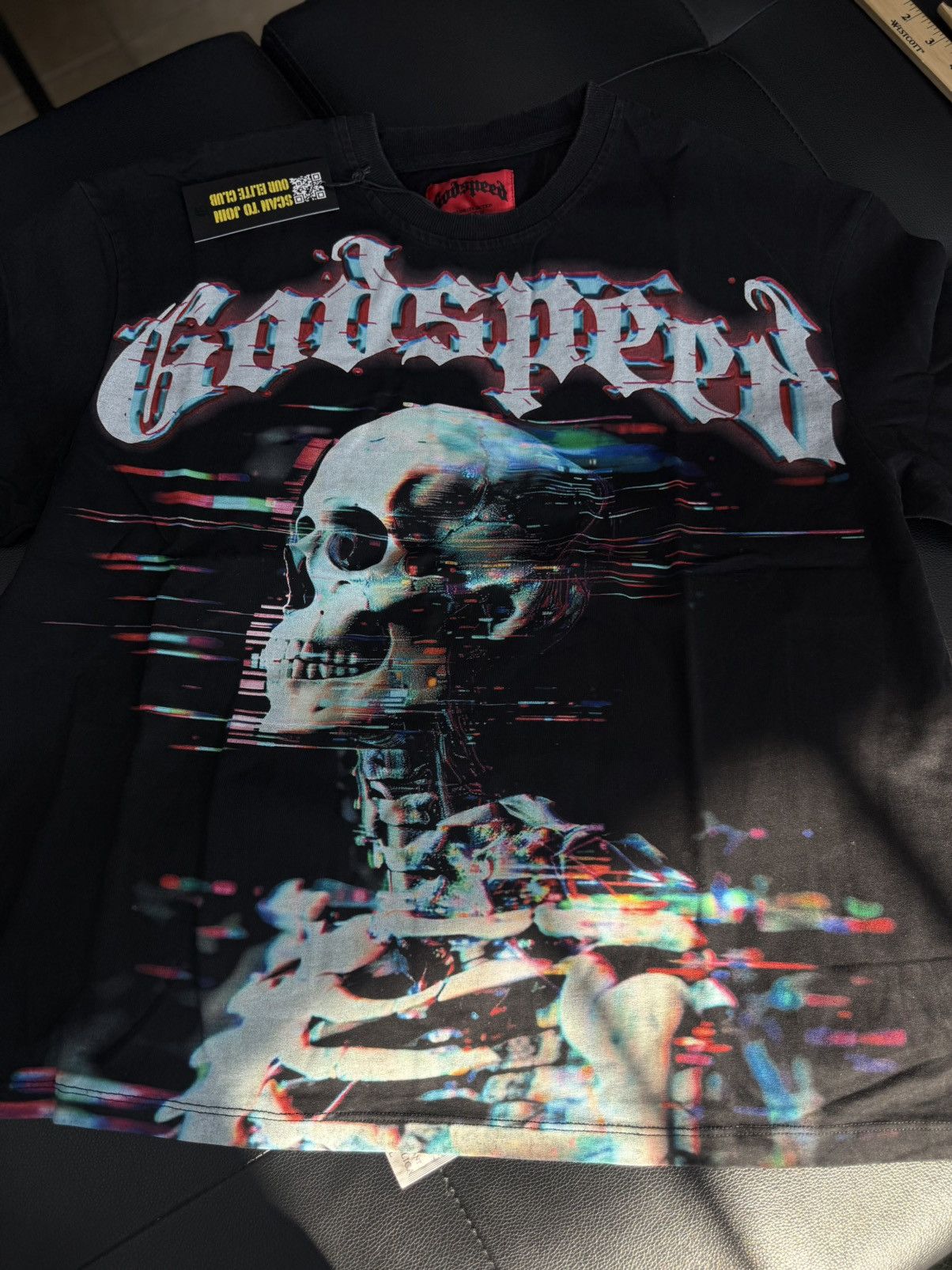 Godspeed Godspeed Black Matrix Glitch Tee Shirt Size L (NEW) Size US L / EU 52-54 / 3 - 3 Thumbnail