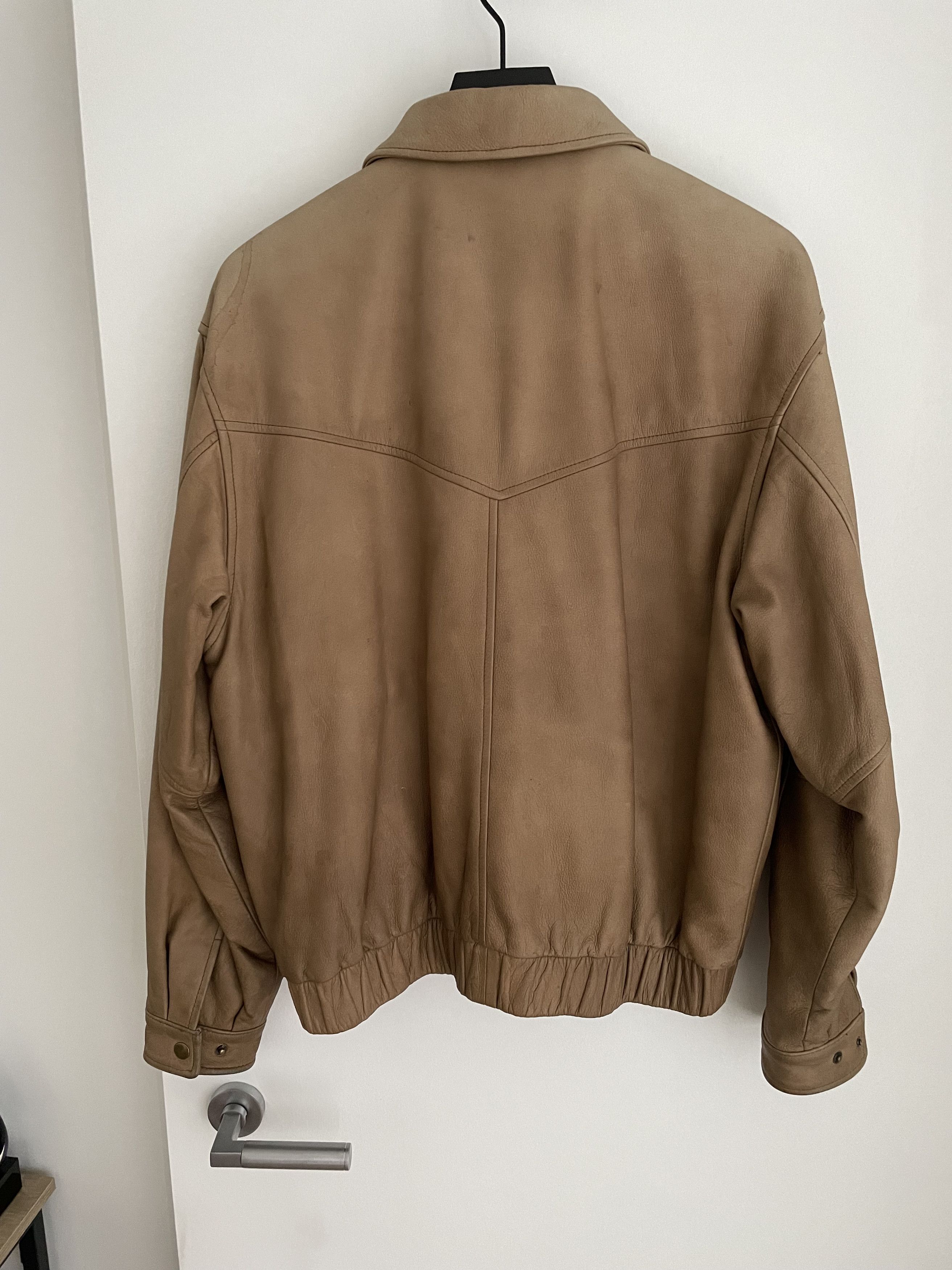 Vintage Vintage leather Jacket beige (Territory Ahead) Size US M / EU 48-50 / 2 - 3 Thumbnail