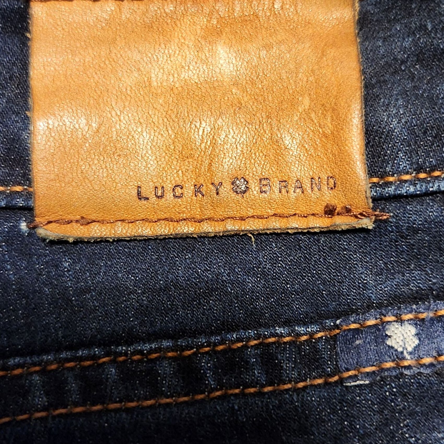Lucky Brand Lucky Brand Charlie Skinny Jeans Womens 14/32 Blue Skinny Girls? Size 36" / US 14 / IT 50 - 5 Thumbnail