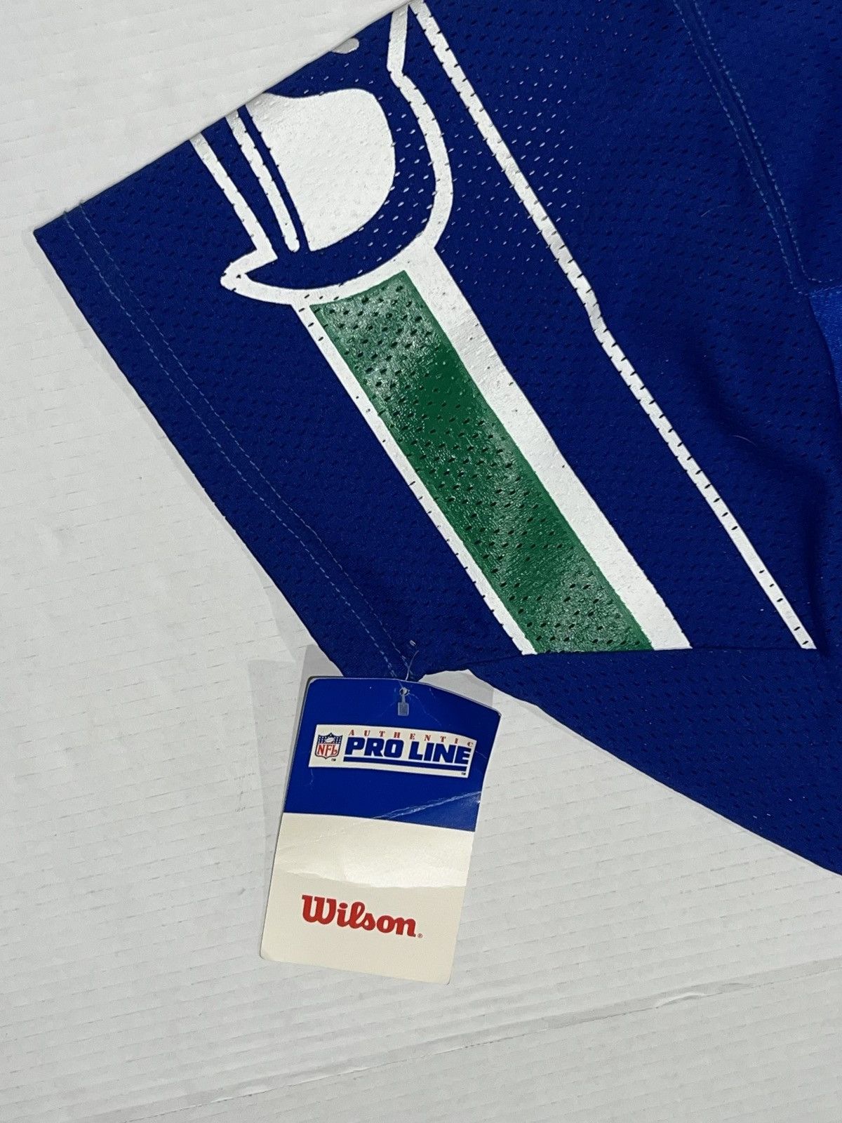 Wilson Vintage 90s Seattle Seahawks Rick Mirer Wilson 75th Jersey Size US L / EU 52-54 / 3 - 5 Thumbnail