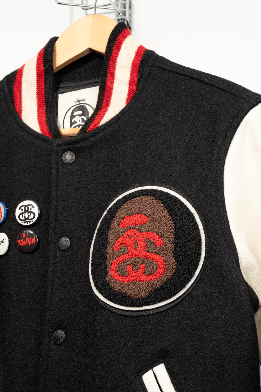 Bape × Stussy Bape x Stussy Anniversary Varsity Jacket Size US S / EU 44-46 / 1 - 6 Thumbnail