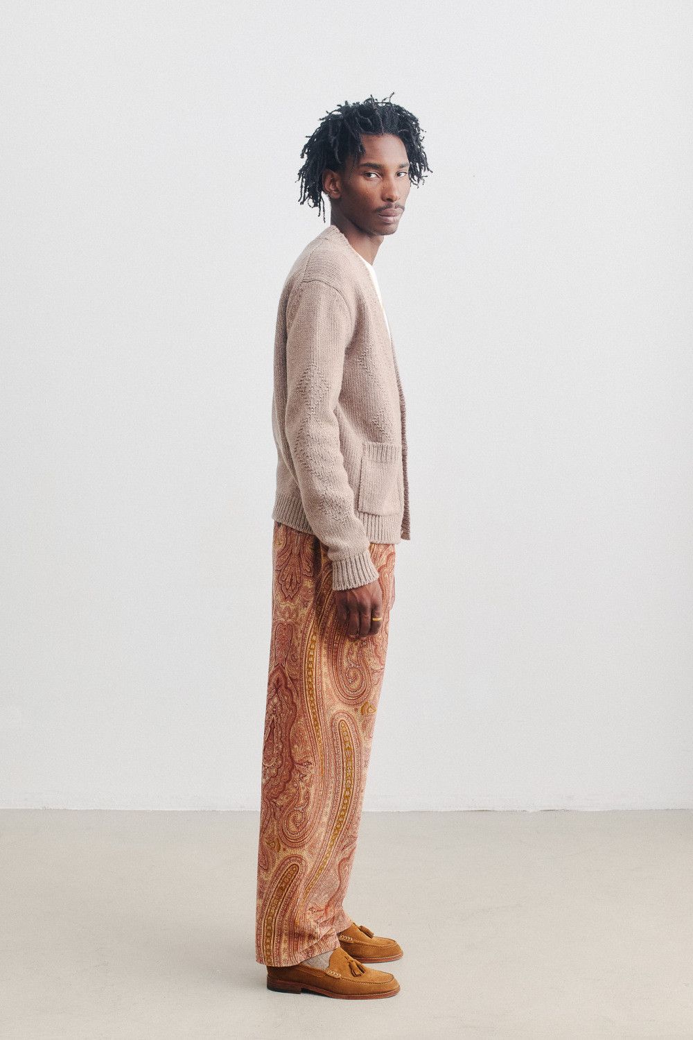 A Kind Of Guise 💚 A Kind of Guise Noi Knit Cardigan Hazel Melange NEW Size US M / EU 48-50 / 2 - 3 Thumbnail