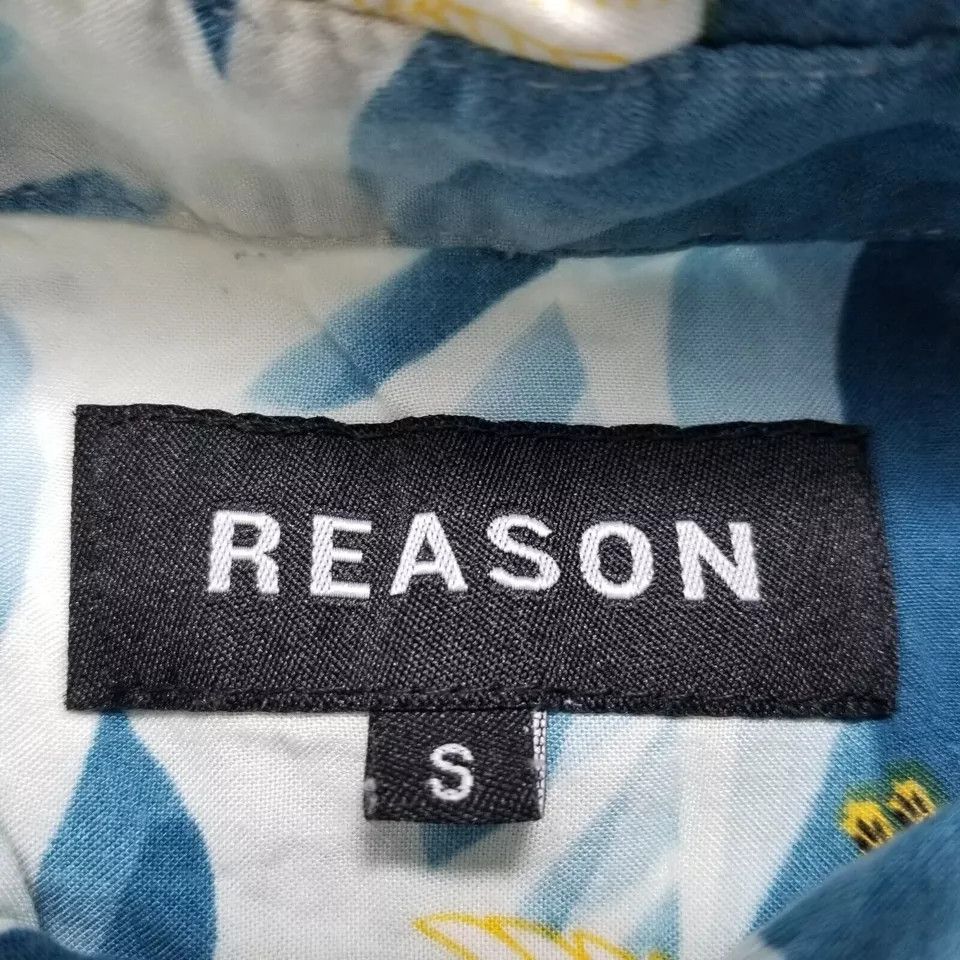 Reason Reason Shirt Men Small Hawaiian Button Up Pocket Casual Size US S / EU 44-46 / 1 - 6 Thumbnail
