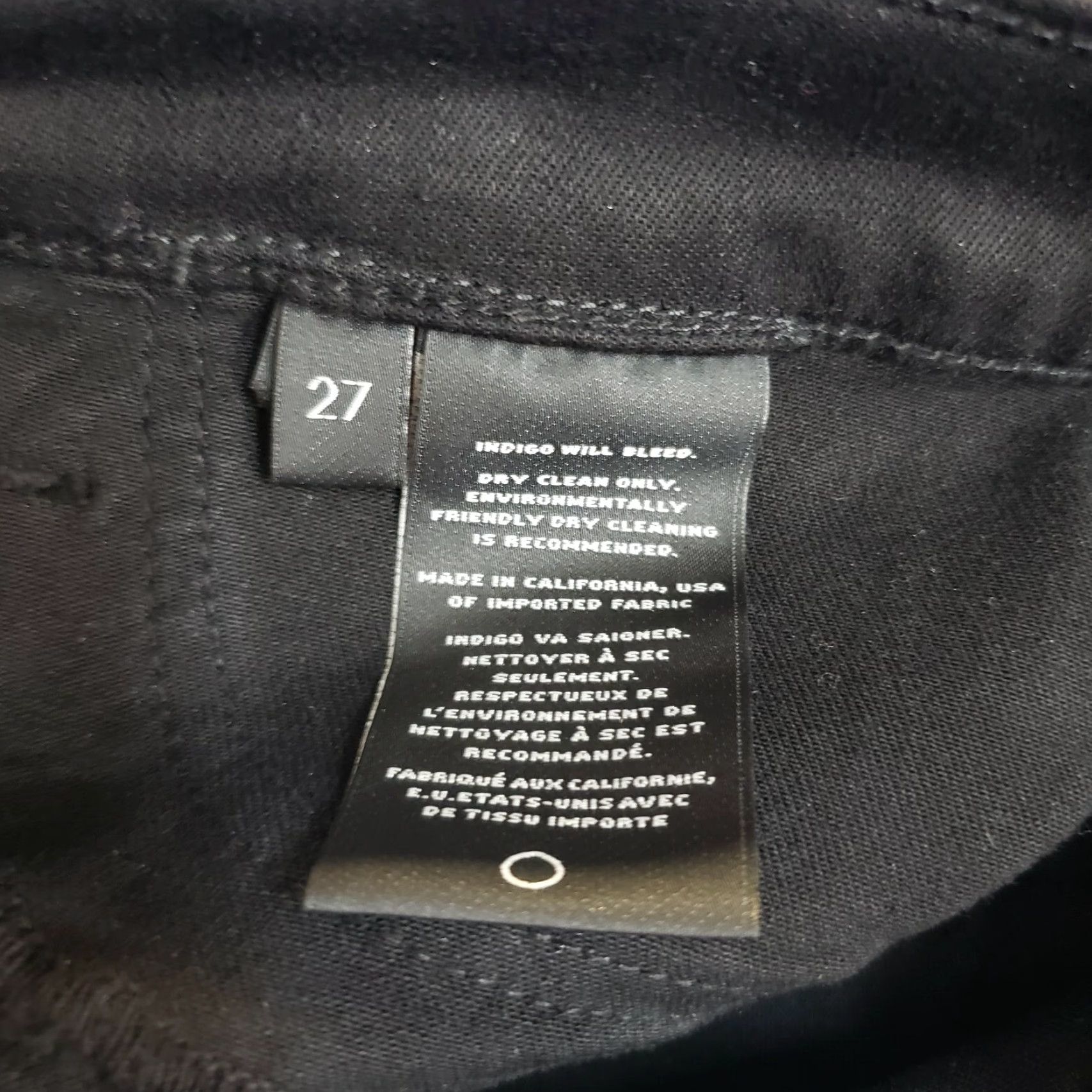 J Brand J Brand Womens Skinny Jeans Sz 27 Comos Metallic Mid Rise Denim Brown 30in Inseam Slim N/A Size 27" / US 4 / IT 40 - 6 Thumbnail