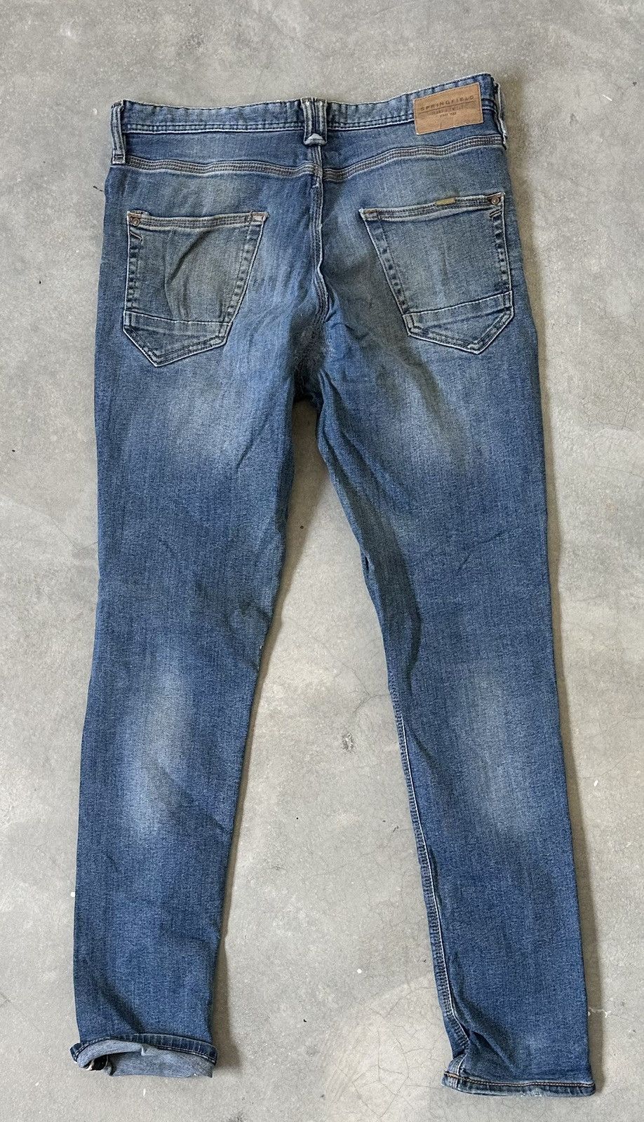 Springfield VINTAGE SPRINGFIELD RECONSIDED SELVEDGE DENIM PANT Size US 34 / EU 50 - 10 Thumbnail