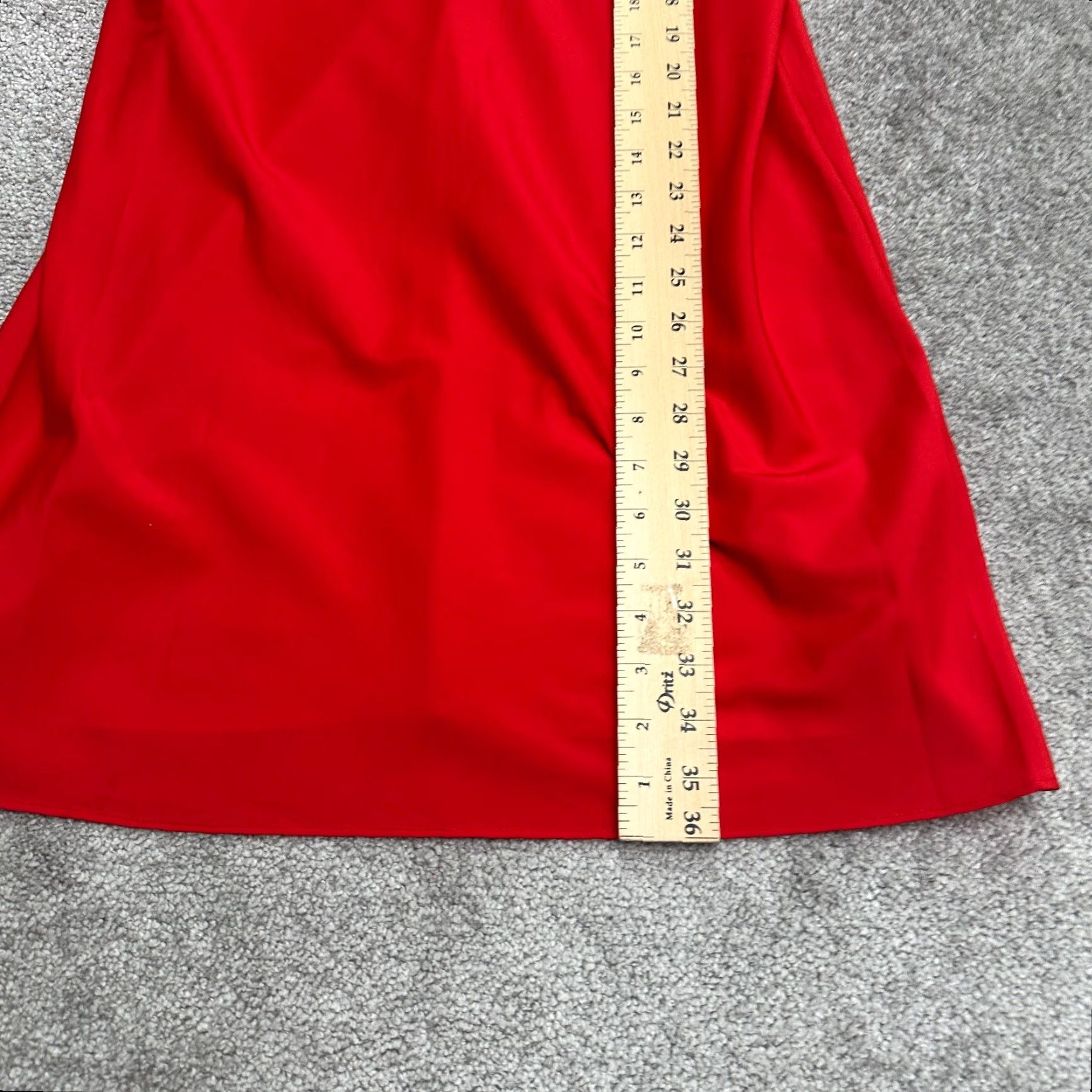 Nanette Lepore Nanette Lepore Slip Dress Womens 10 Red Camisole Spaghetti Adjustable Strap NWOT Dress Slip Red Nanette Lepore Womens 10 Size L / US 10 / IT 46 - 7 Thumbnail
